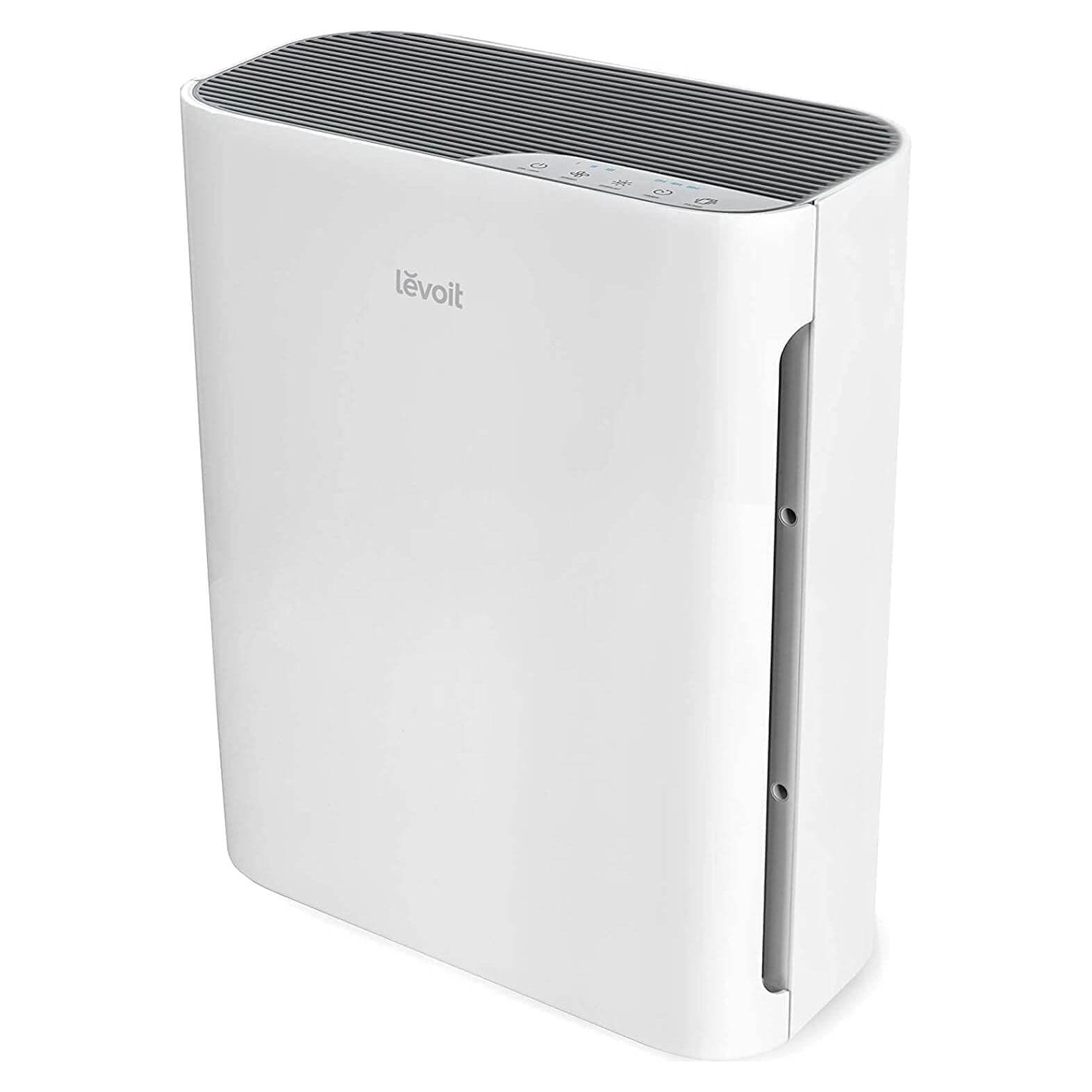 LEVOIT Air Purifier for Home Bedroom, Quiet Cleaner with Washable Pre-Filter for Allergies, Smoke, Dust, Pollen, AHAM VERIFIDE, Odor Eliminators for Large Room, Pet Hair Remover, Vital 100, White