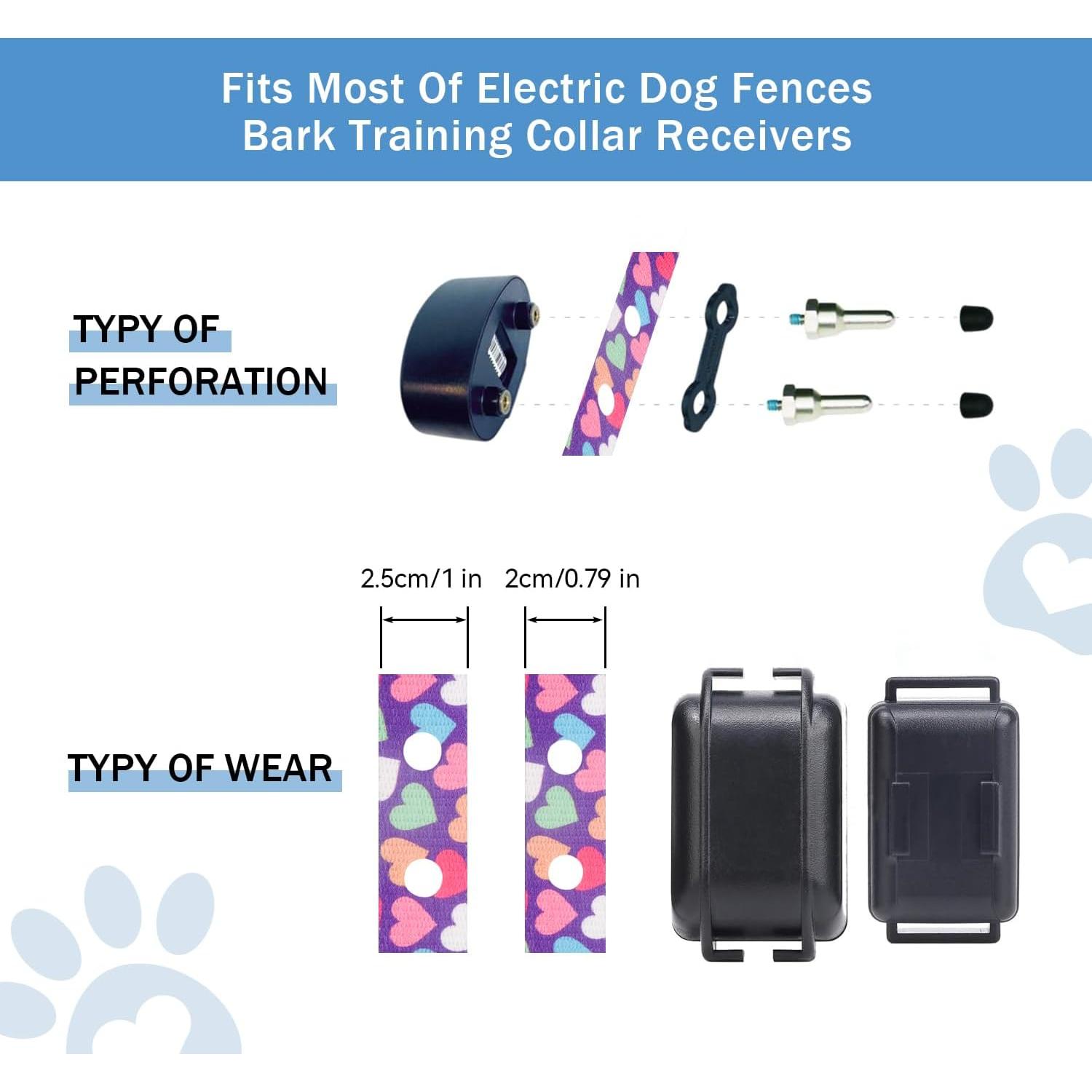 Correa de Reemplazo Rhea Rose 1" para Collar de Choque