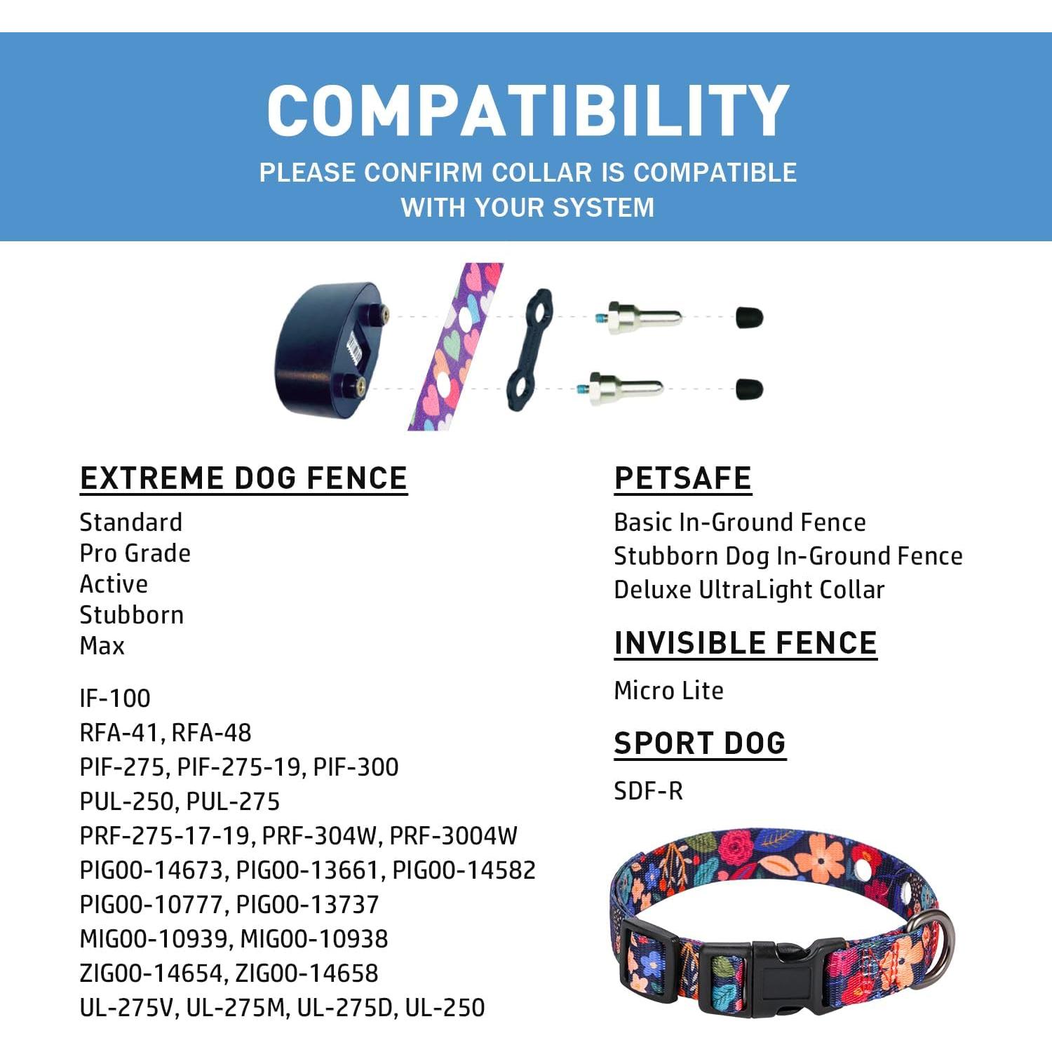 Correa de Reemplazo Rhea Rose 1" para Collar de Choque