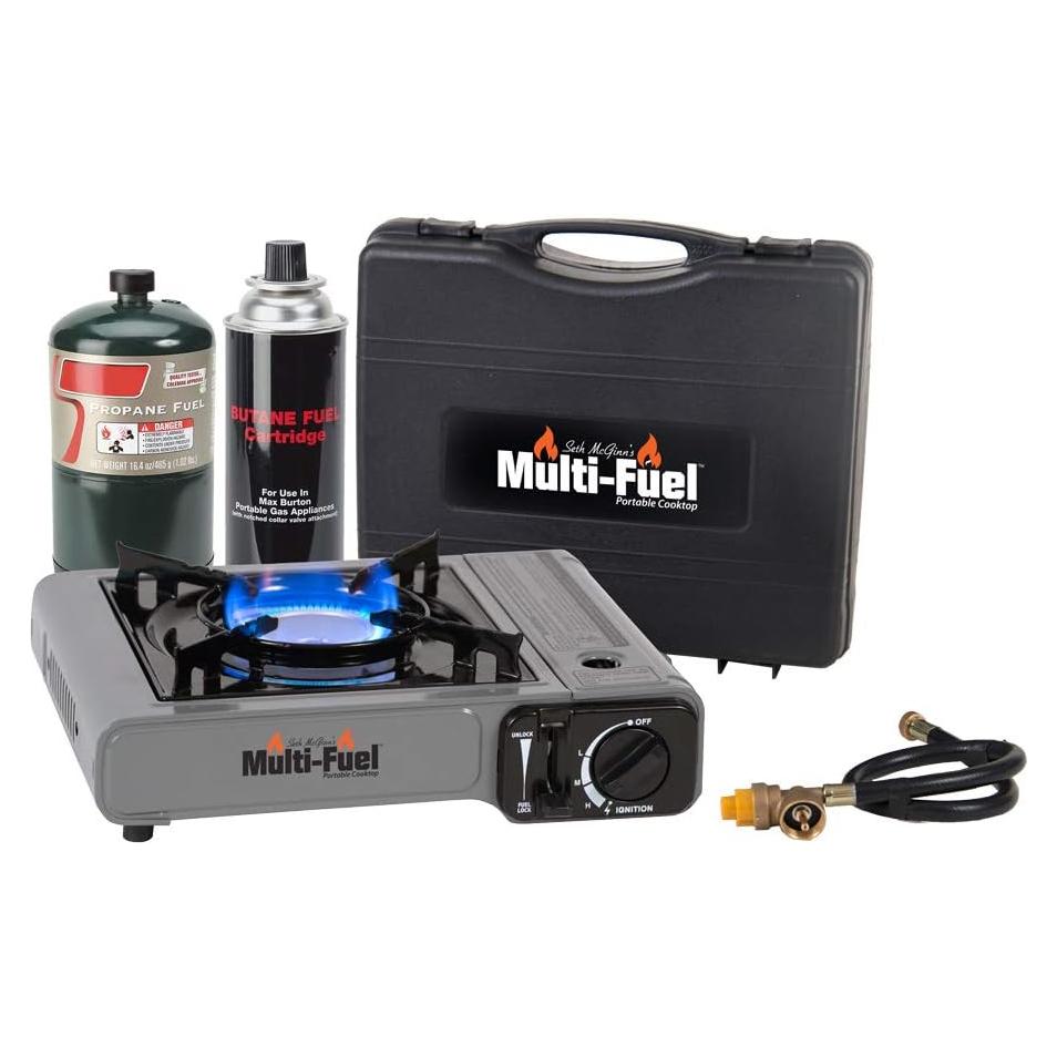 Estufa de Campamento CanCooker SMDF1401 Doble Combustible