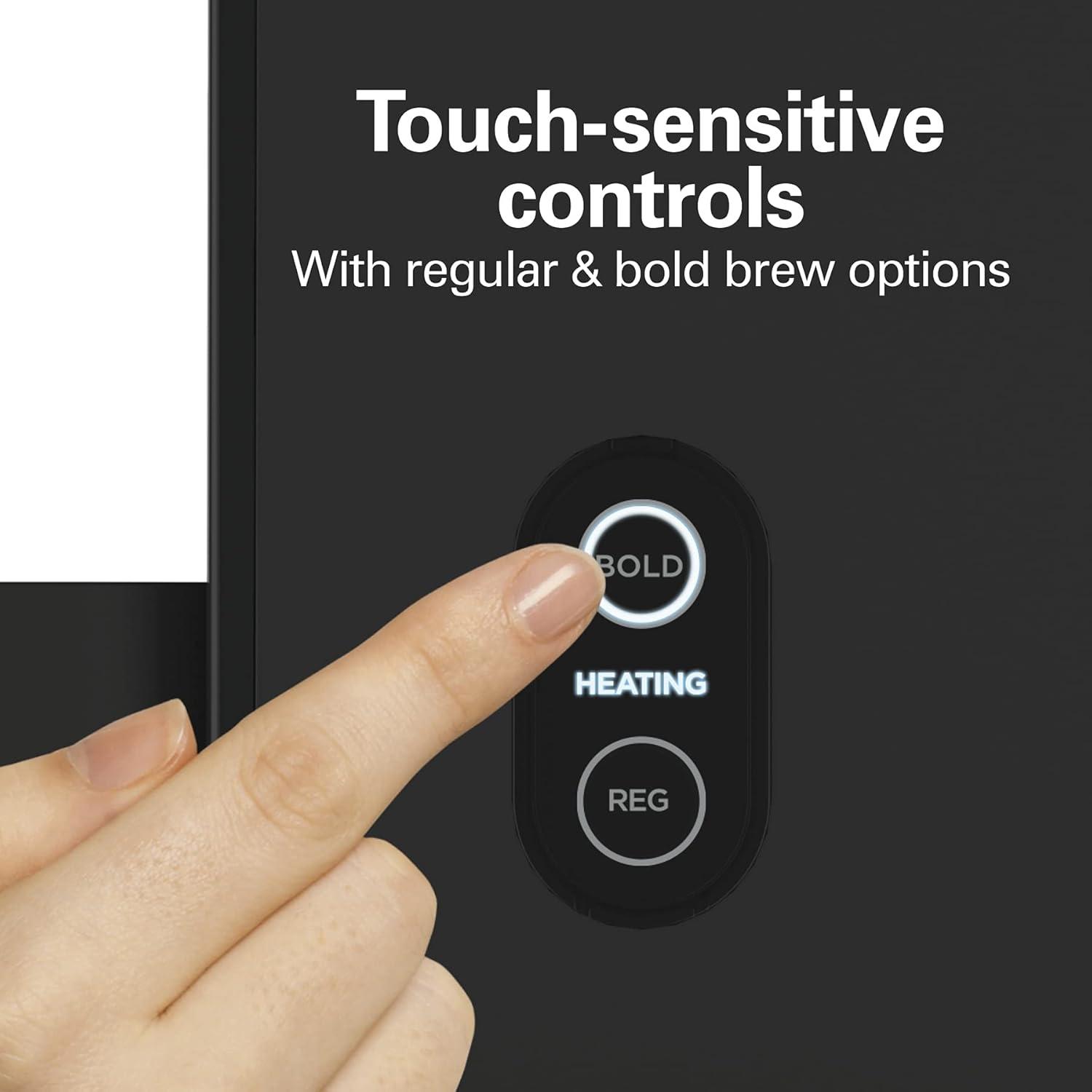 Cafetera Hamilton Beach FlexBrew 1 Taza 414 ml Negra