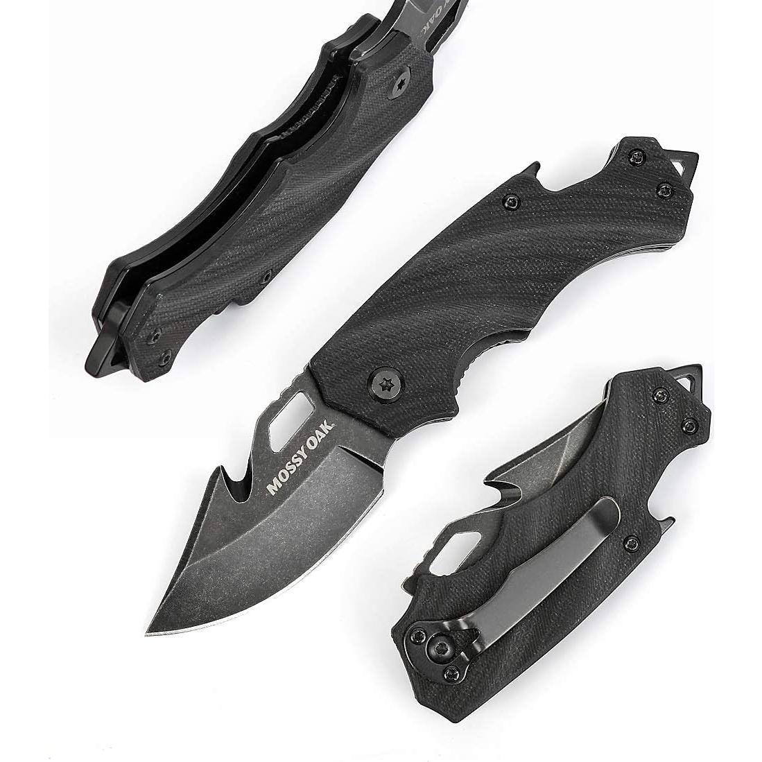 Cuchillo Plegable MOSSY OAK Mini 6,35 cm Acero Inoxidable