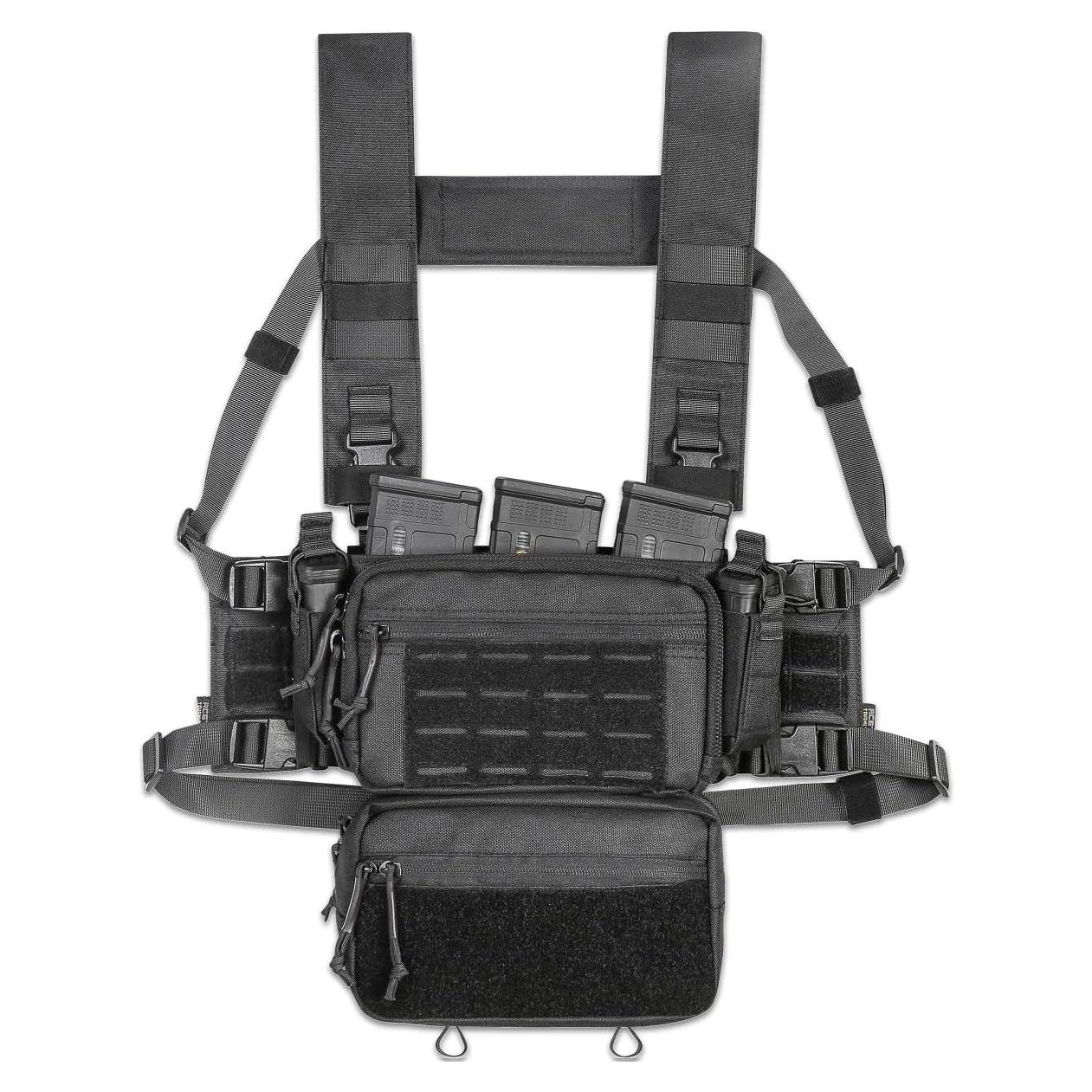 Arnés Táctico ACETAC S.O.P. con Soportes y Bolsillos