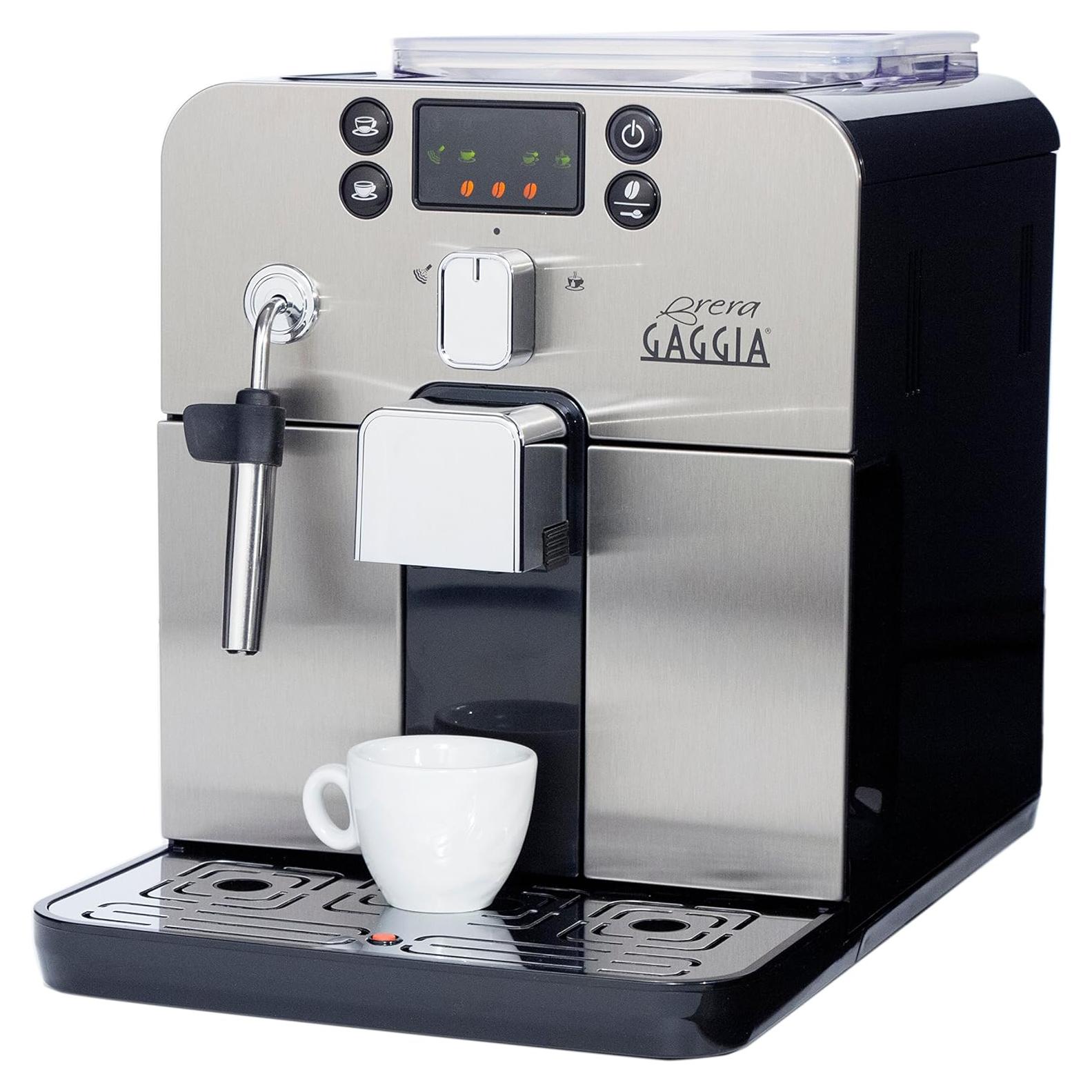 Gaggia Brera Máquina de Espresso Automática Negra 1.18L