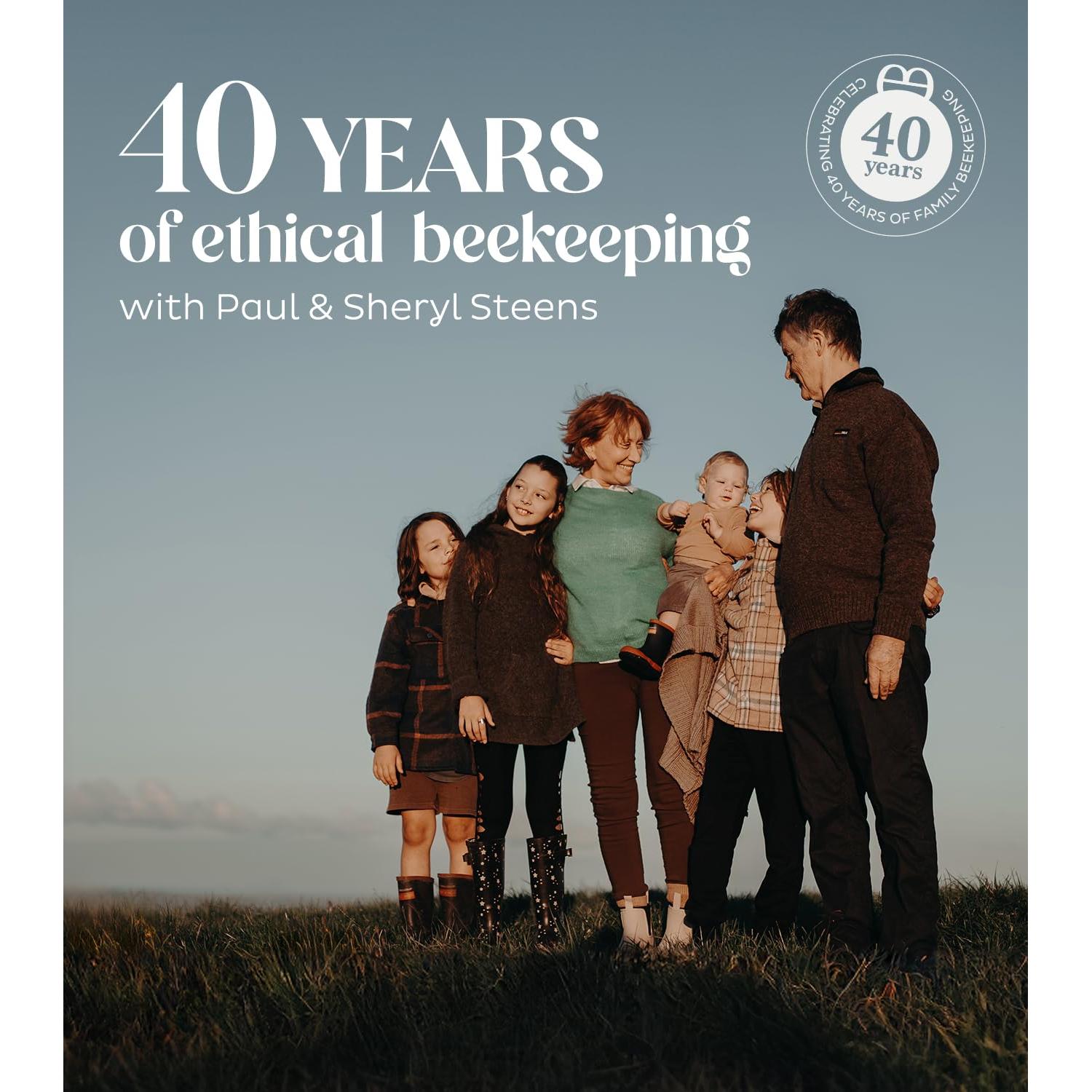 Miel Manuka Steens MGO 85+ Cruda 223.6g Pura y Certificada