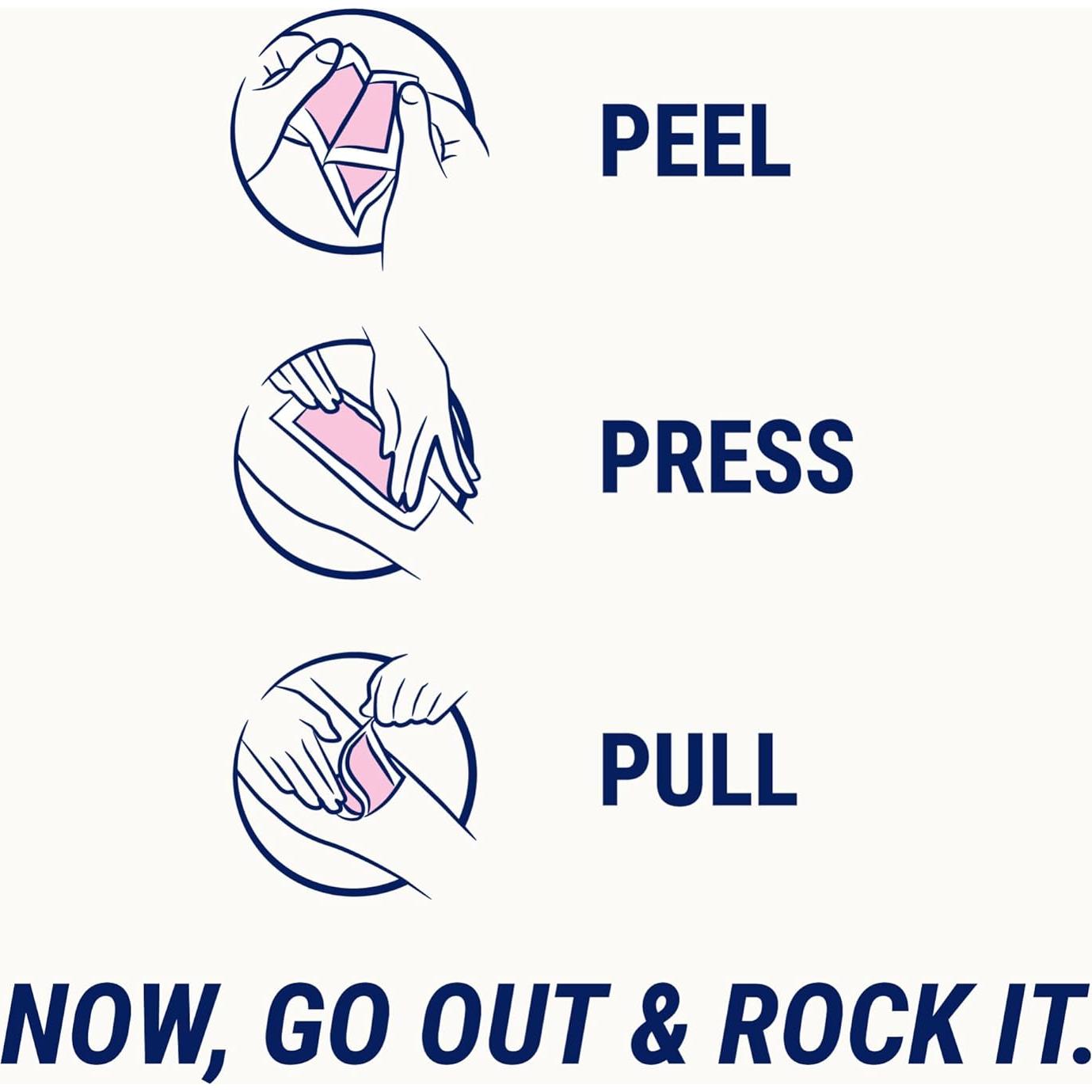 Ceras Depilatorias Nair Listas para Usar - 40 Unidades