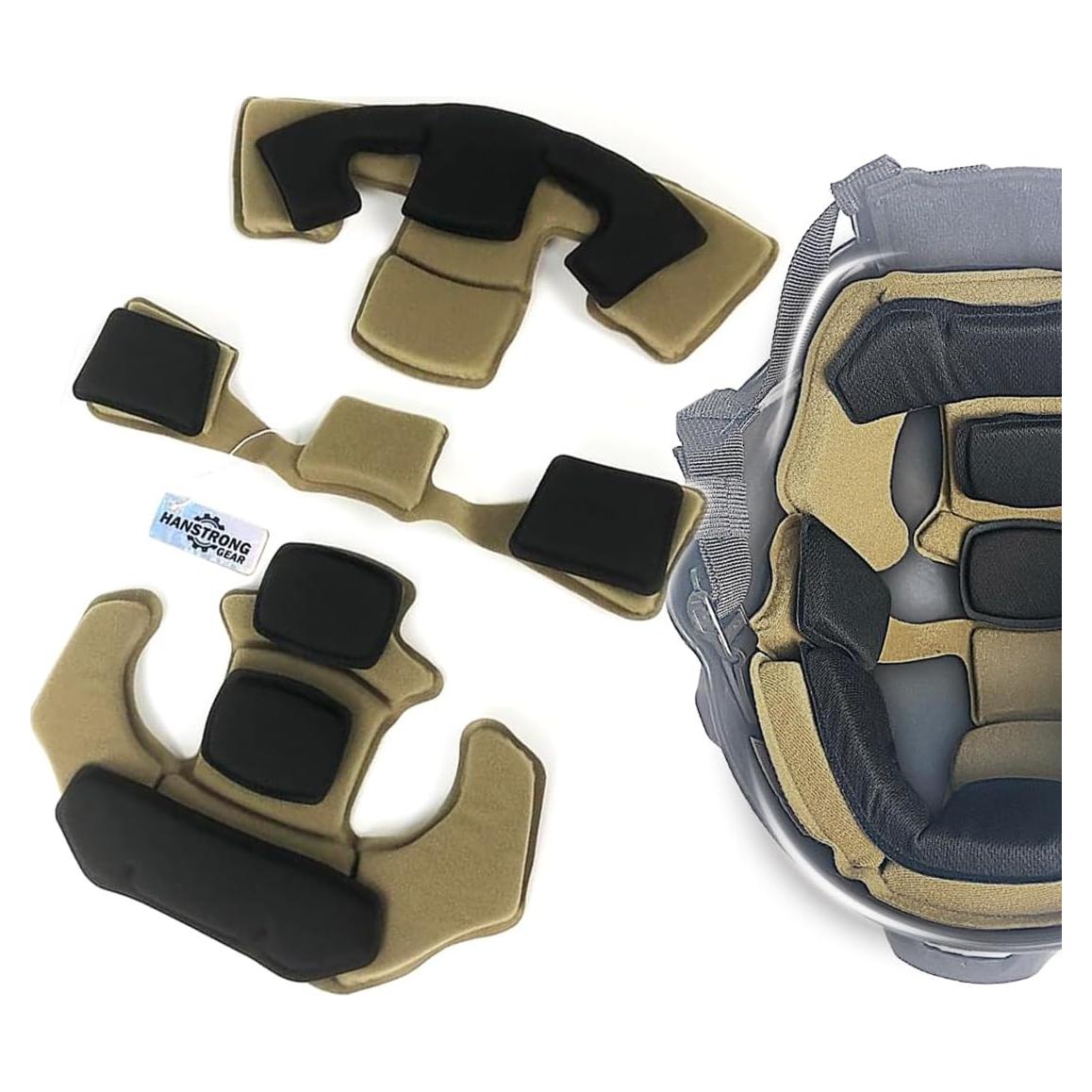 Almohadilla Interior Casco HANSTRONG GEAR Espuma Memoria