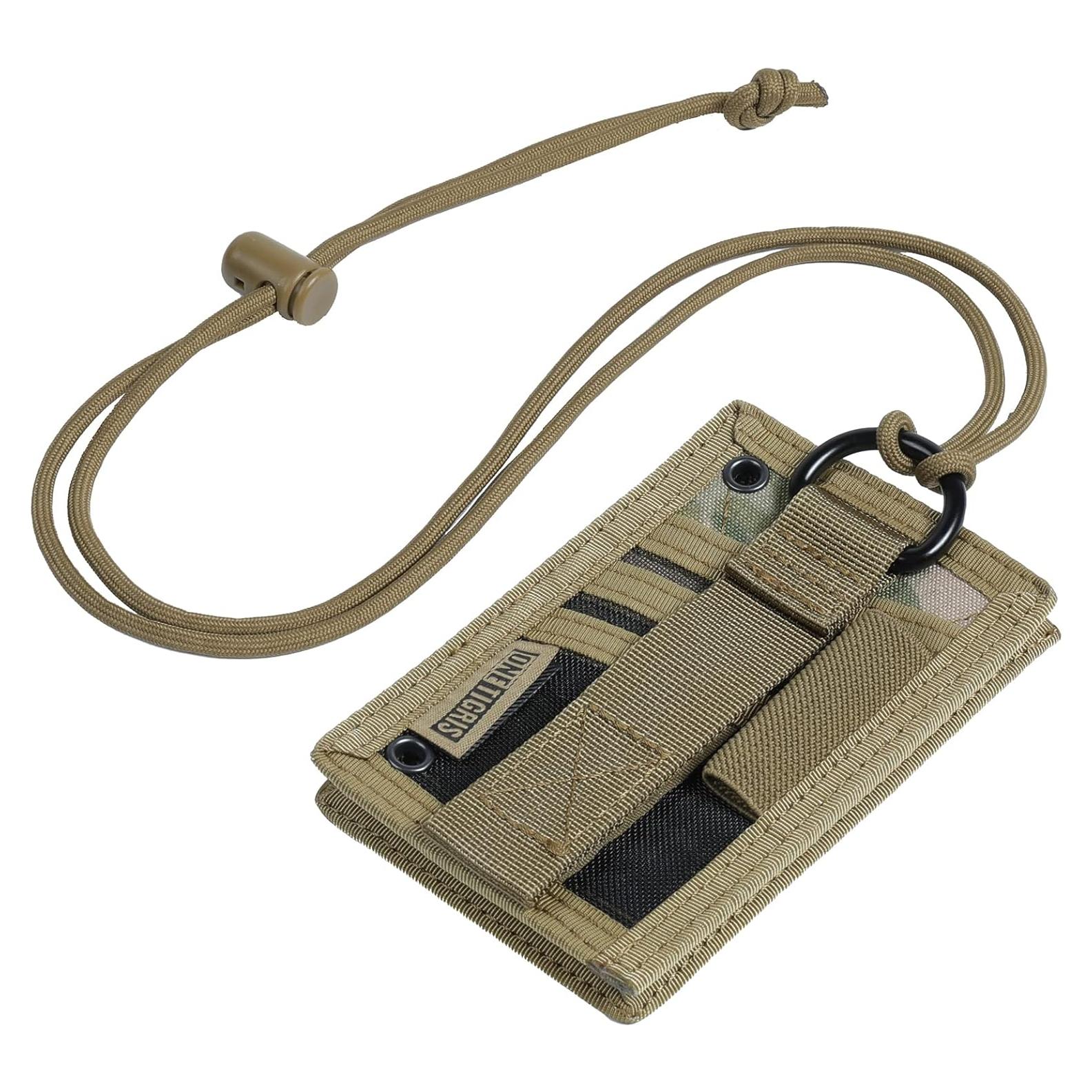 Soporte Táctico OneTigris para ID y Tarjetas - Camo