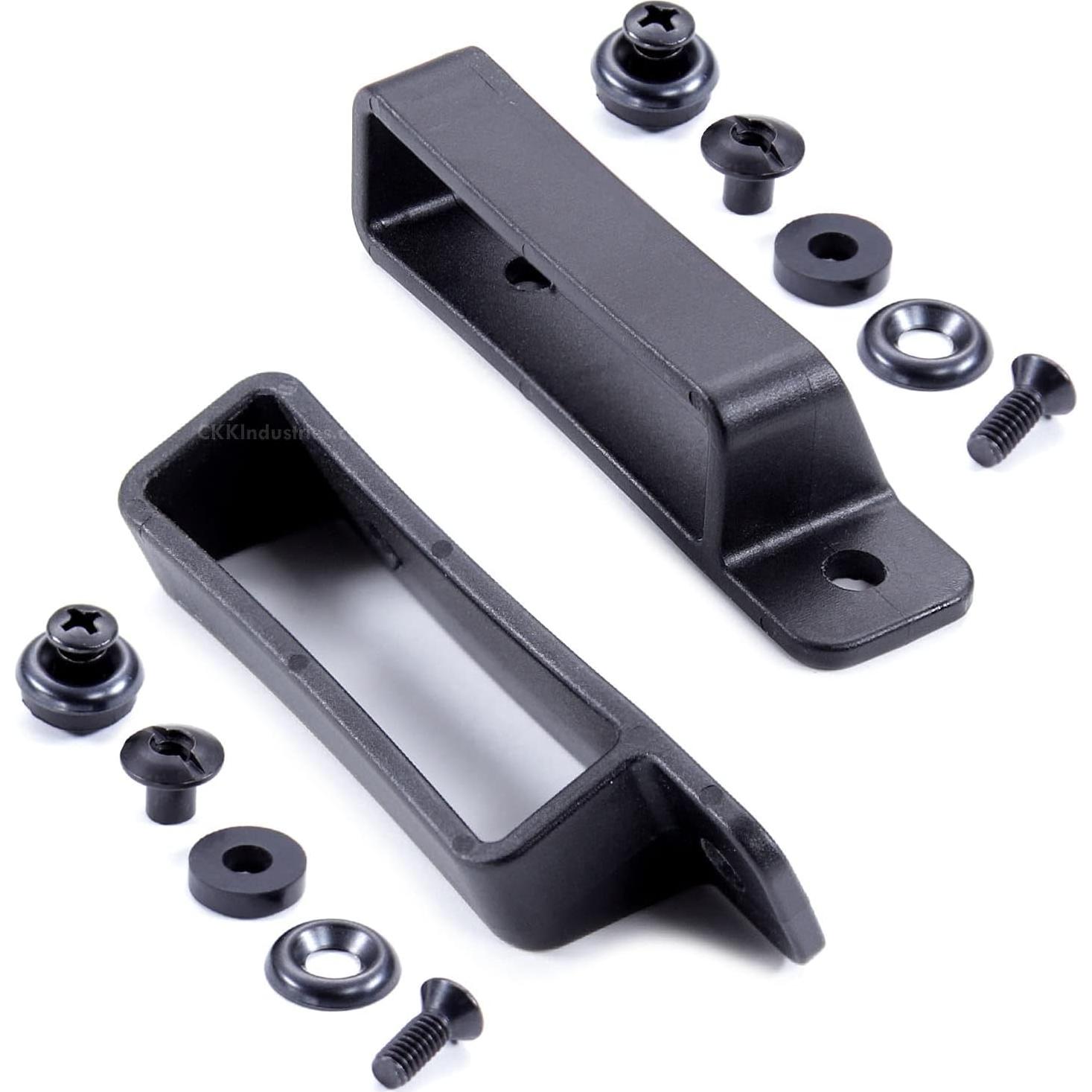 Bucles de Cintura Angulados HolsterSmith - Negro Táctico