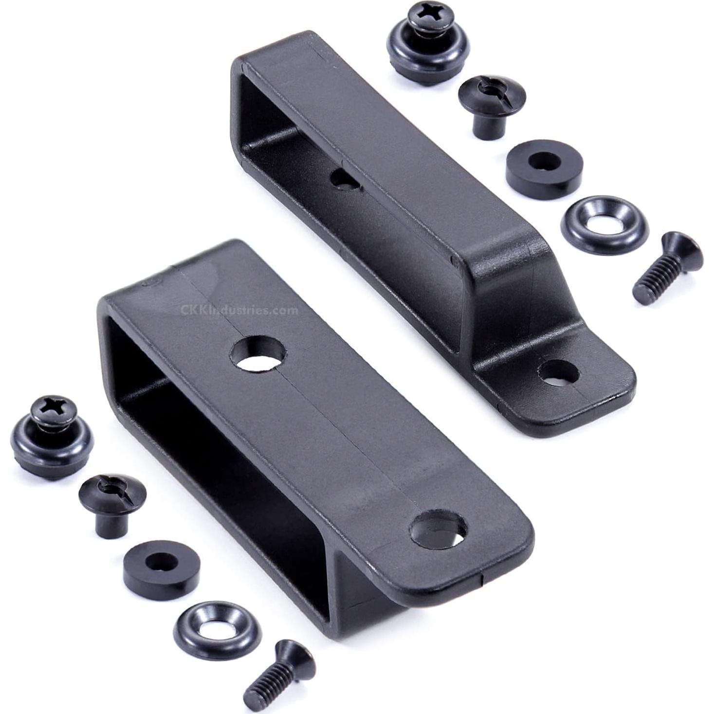 Bucles de Cintura Angulados HolsterSmith - Negro Táctico