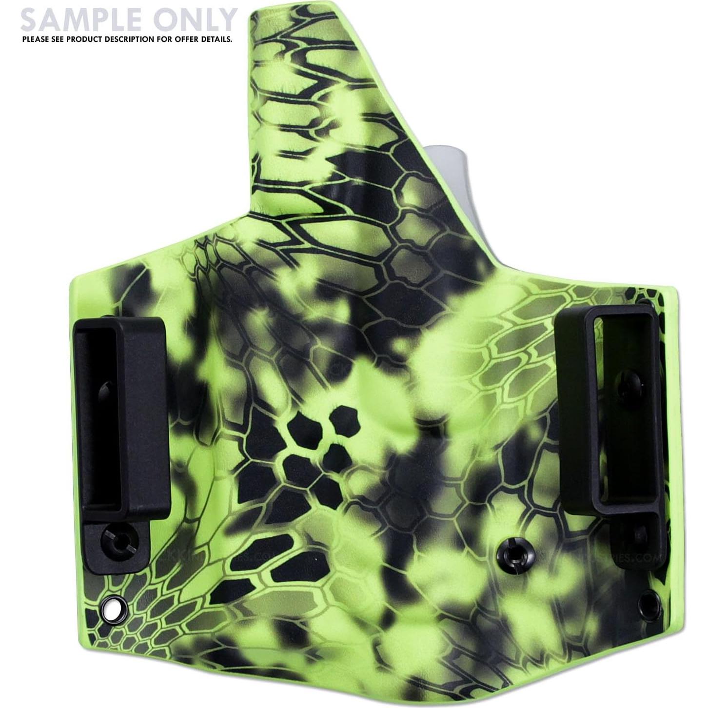 Bucles de Cintura Angulados HolsterSmith - Negro Táctico