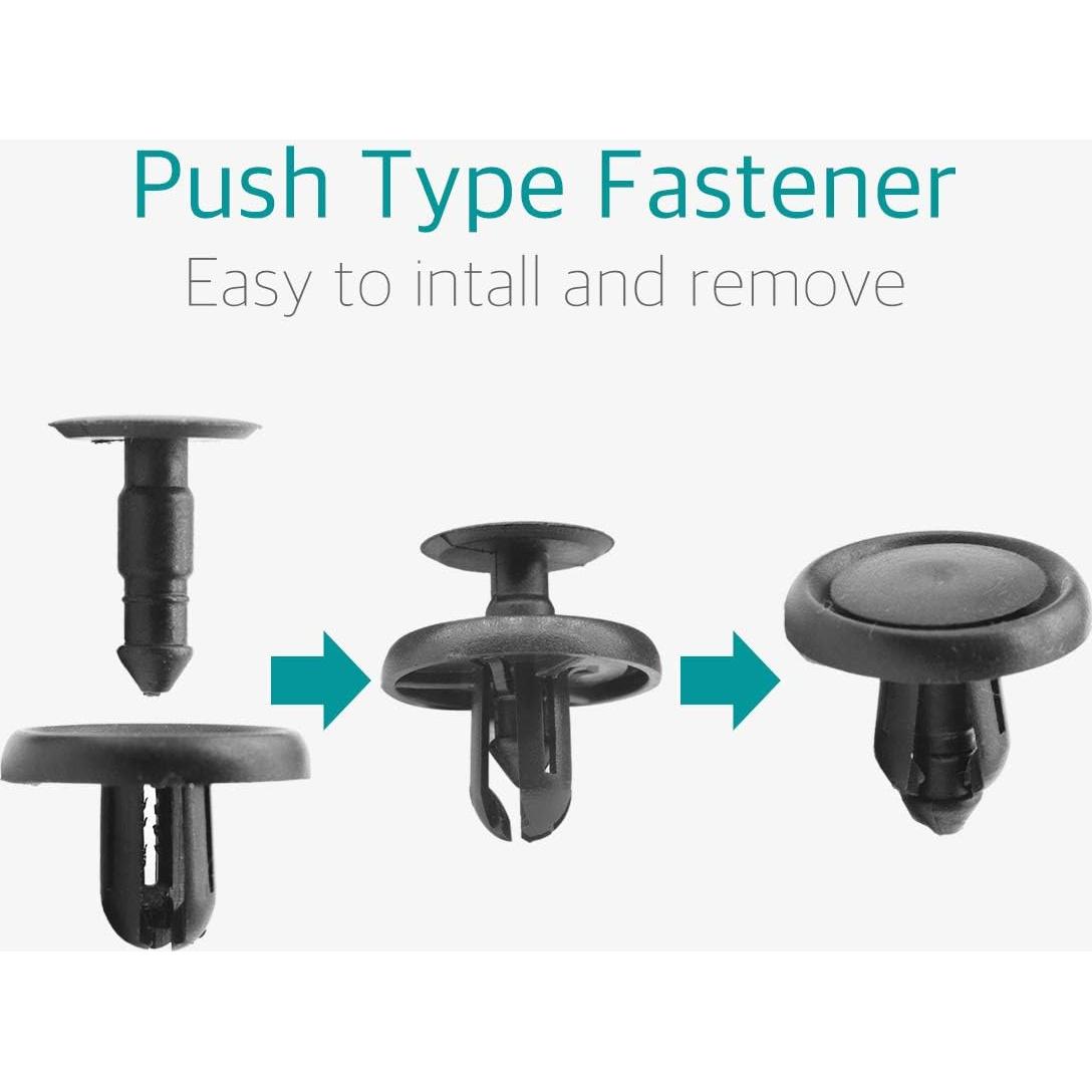 Clips de Retención Tipo Empuje Lantee 10 Pcs para Toyota y Lexus