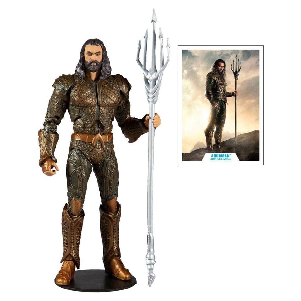 Figura de Acción Aquaman McFarlane 17.8 cm Liga de la Justicia
