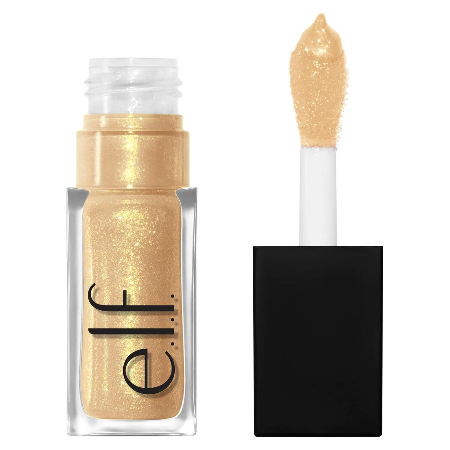 Aceite Labial e.l.f. Glow Reviver 7.39 ml Brillo Citrino Vegano