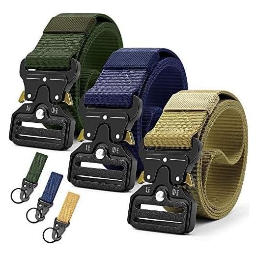 Cinturón Táctico DOOPAI 3Pack Nylon Militar Ajustable