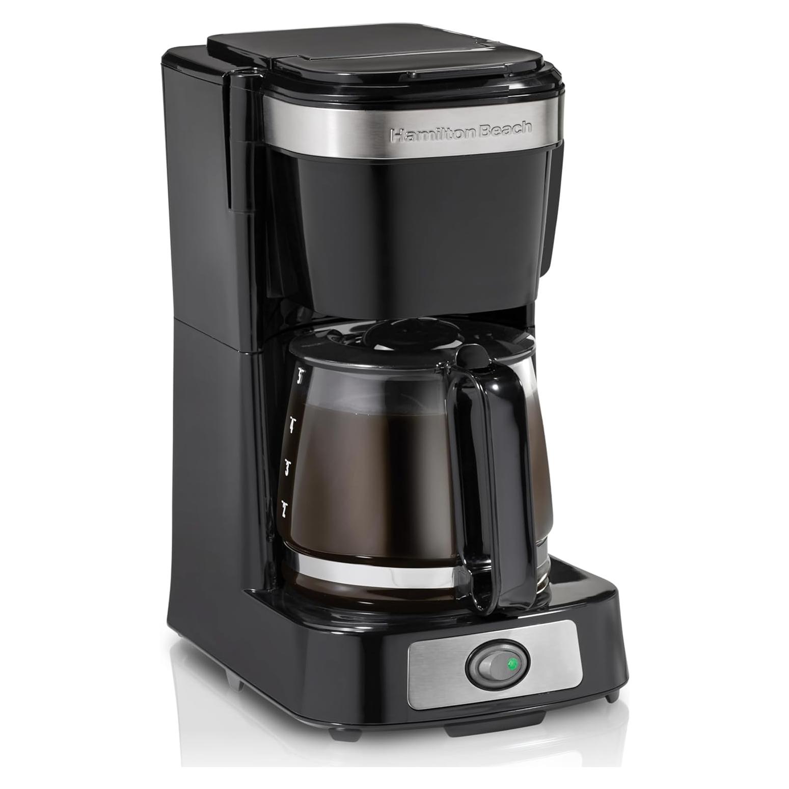 Cafetera de Goteo Hamilton Beach 5 Tazas Compacta Automática