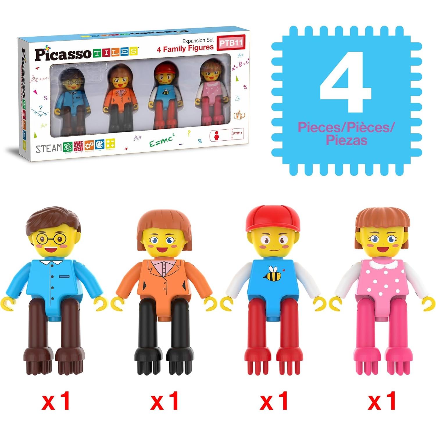 Bloques de Construcción Erizo PicassoTiles 11 Piezas 3+