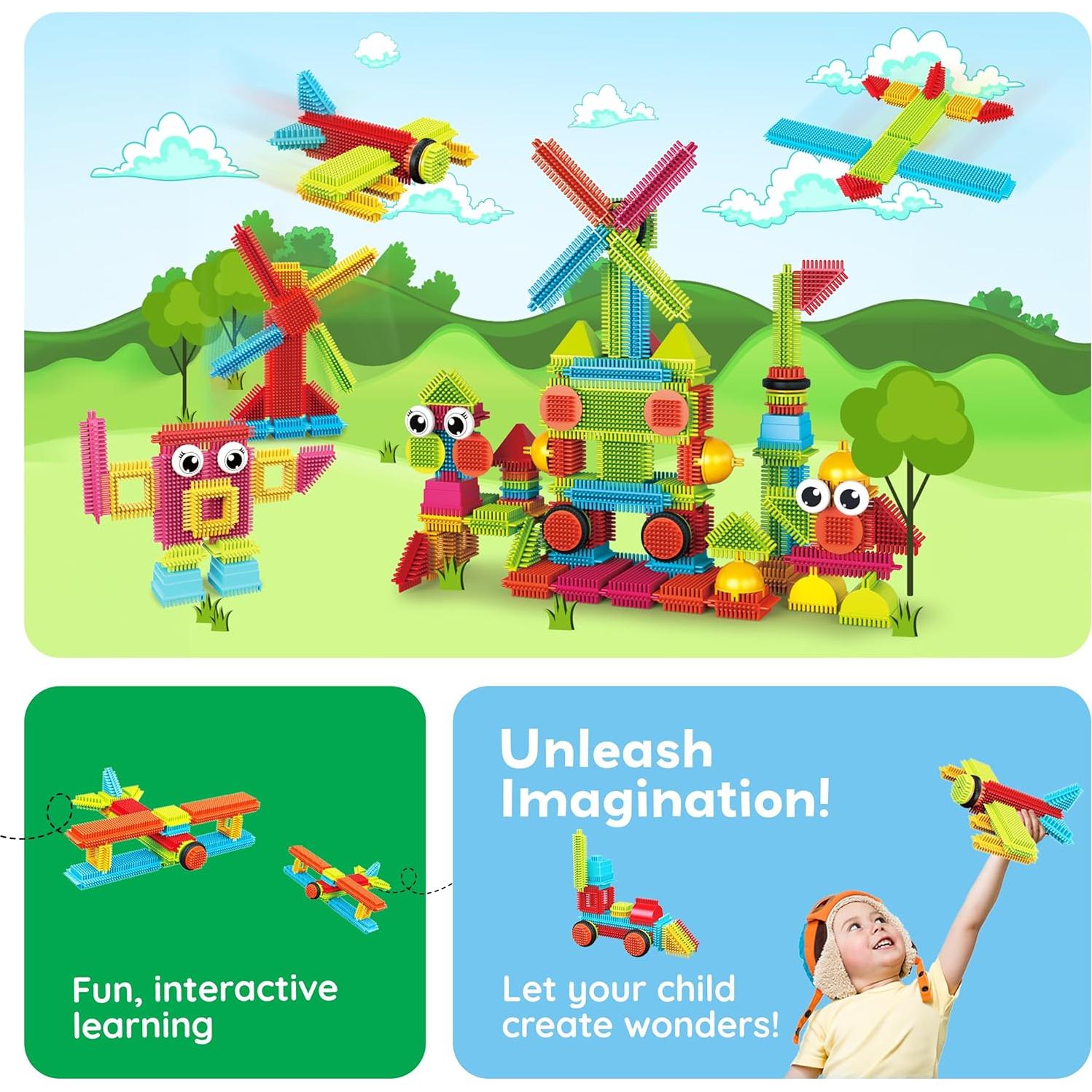 Bloques de Construcción Erizo PicassoTiles 11 Piezas 3+