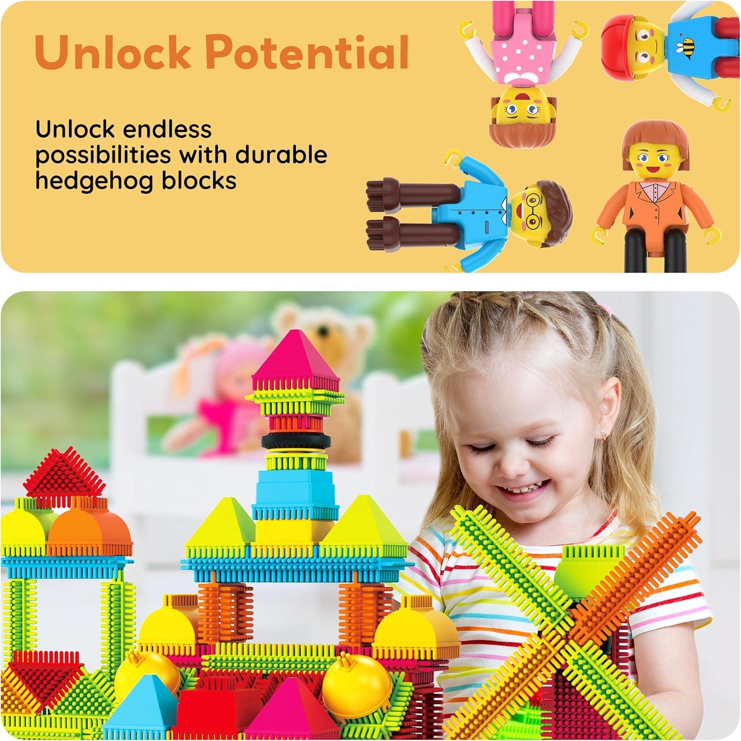 Bloques de Construcción Erizo PicassoTiles 11 Piezas 3+