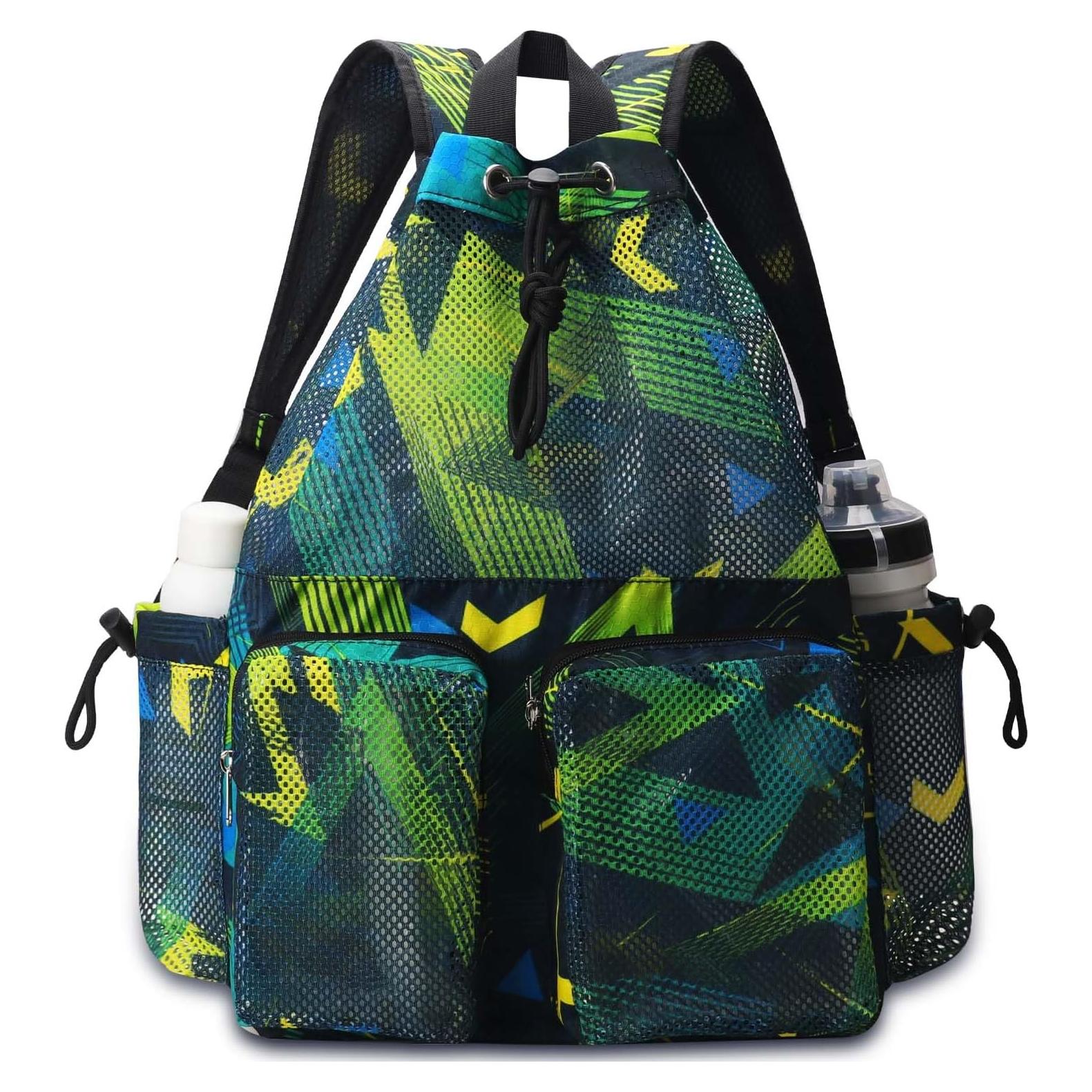 Mochila de Malla RHCPFOVR para Natación - 30x15x46cm