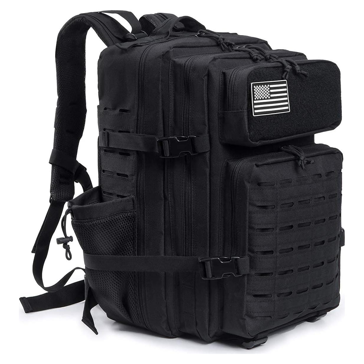 Mochila Táctica Militar QT&QY 45L Resistente al Agua