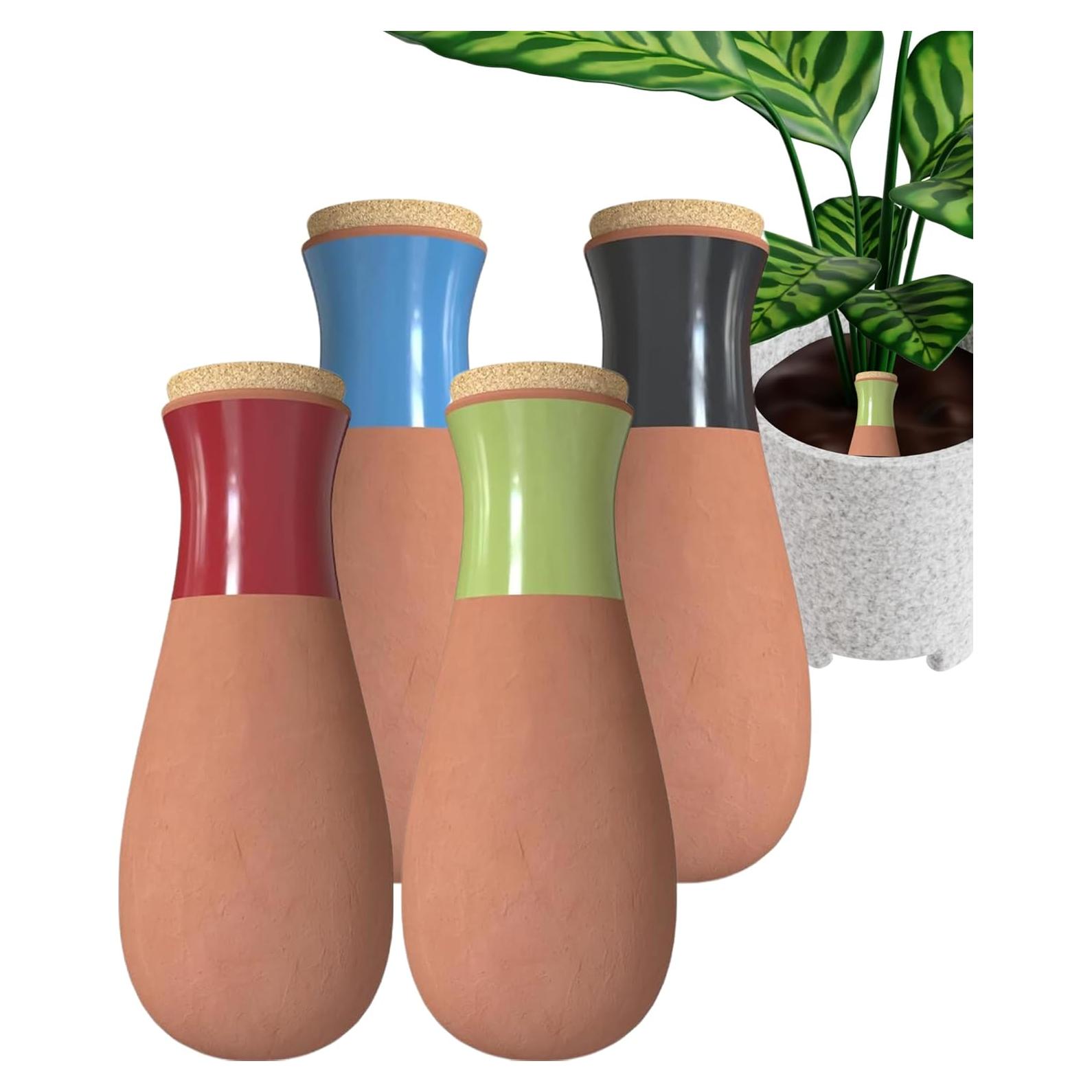 Set de 4 Esferas de Riego Terracota SmartiLiving 354ml