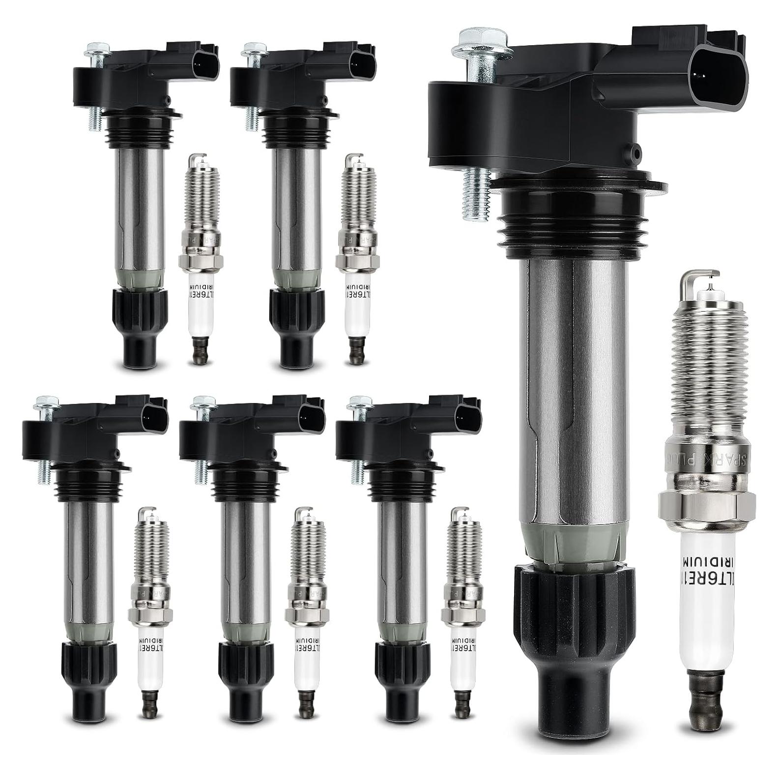 Bobina de Encendido UF569 y Bujía Doble Iridio 12622561 X4XZ