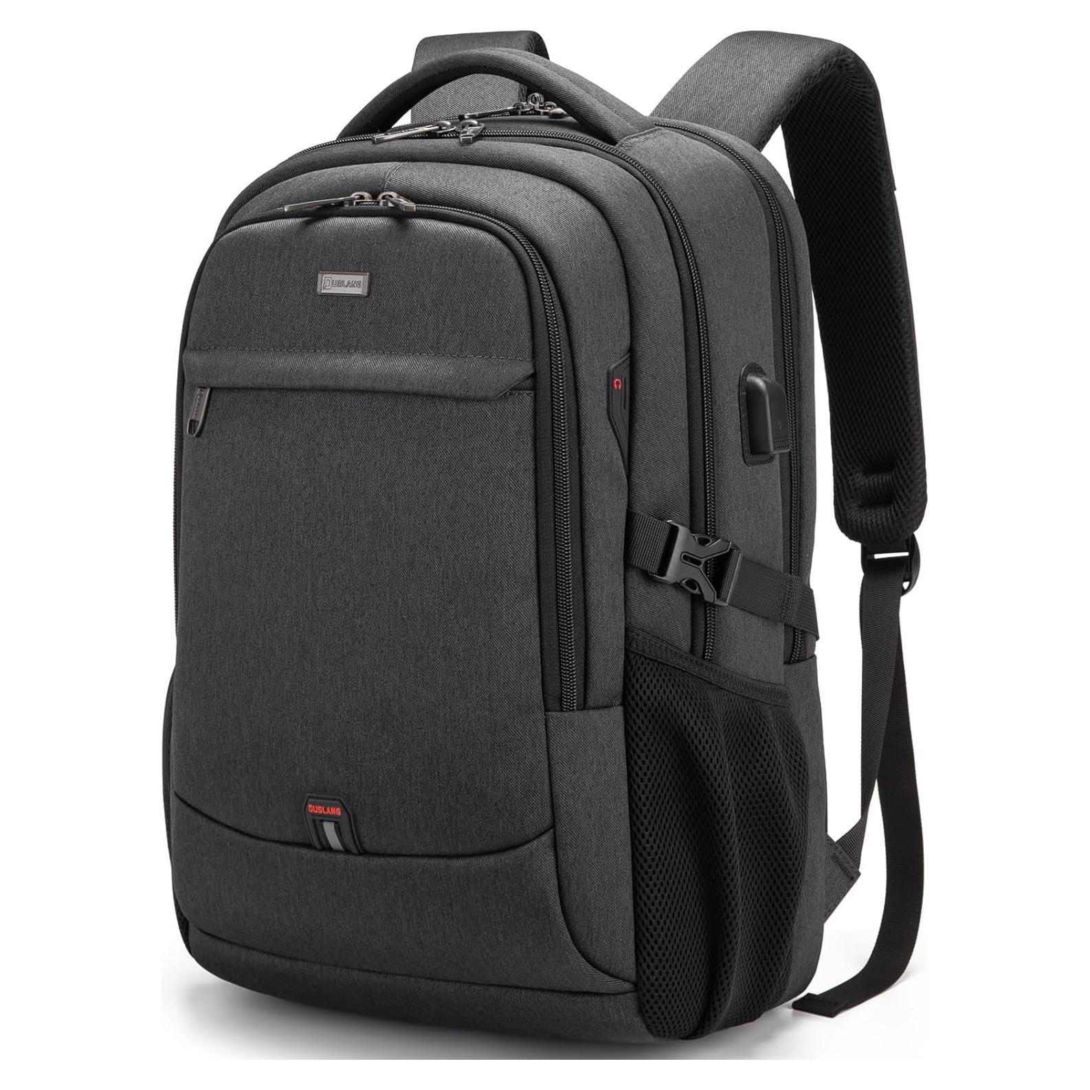 Mochila DUSLANG para Laptop 17" Resistente al Agua con USB