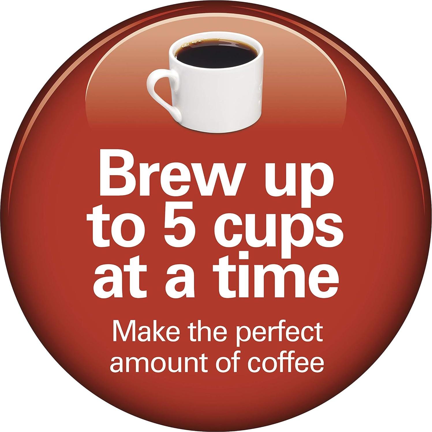 Cafetera de Goteo Hamilton Beach 5 Tazas Programable Compacta