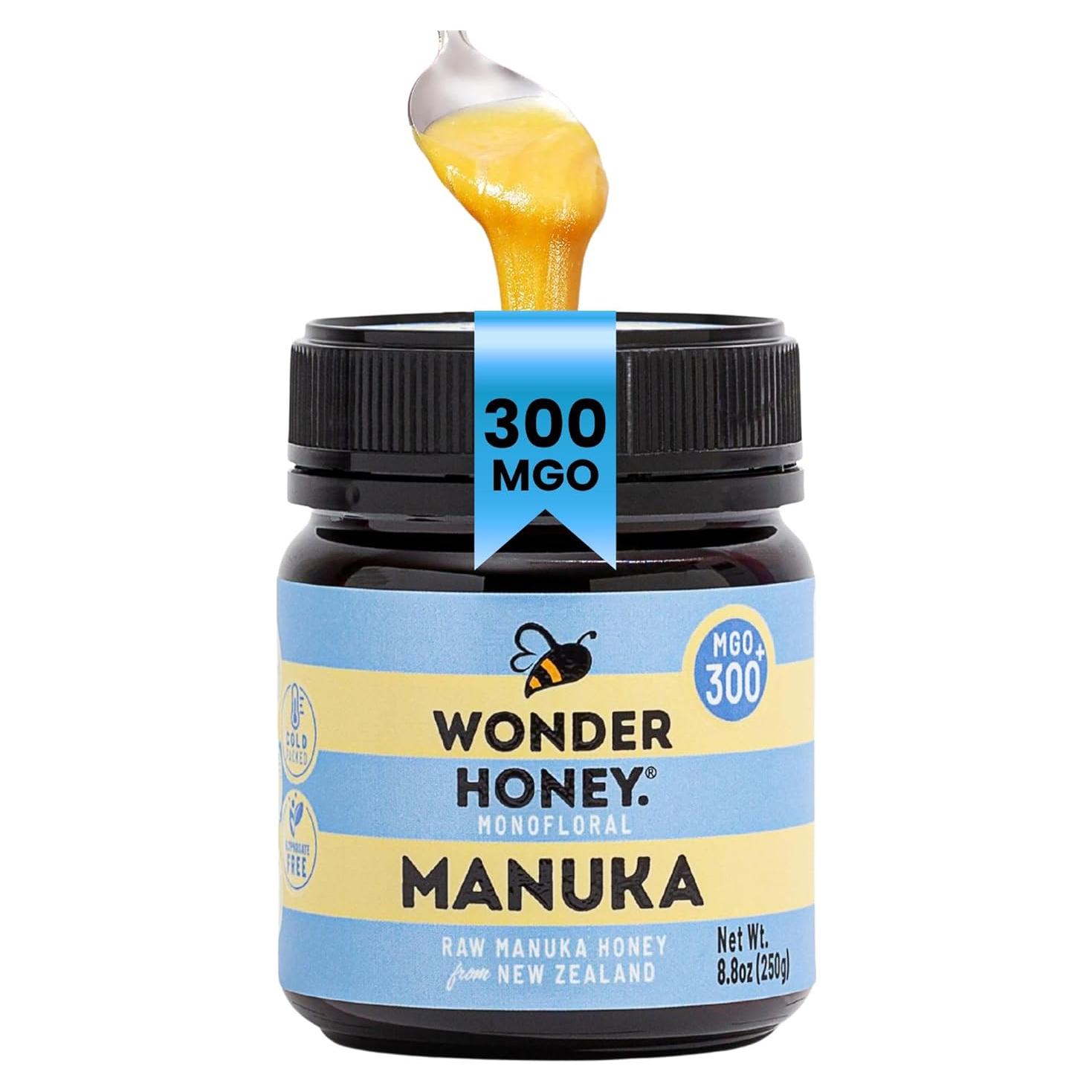 Miel Cruda Manuka Wonder 248g MGO300+ Natural para Salud