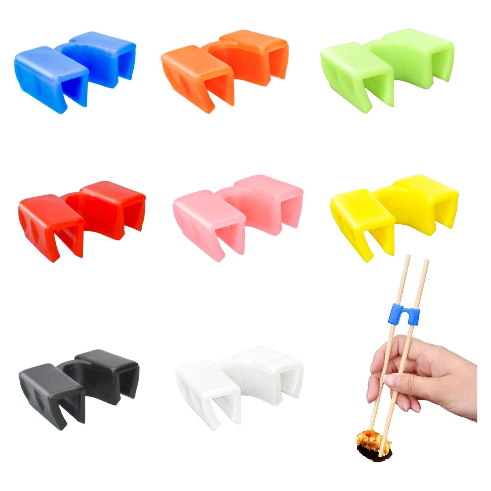 Ayudantes Reutilizables para Palillos AccEncyc - 8 Pares