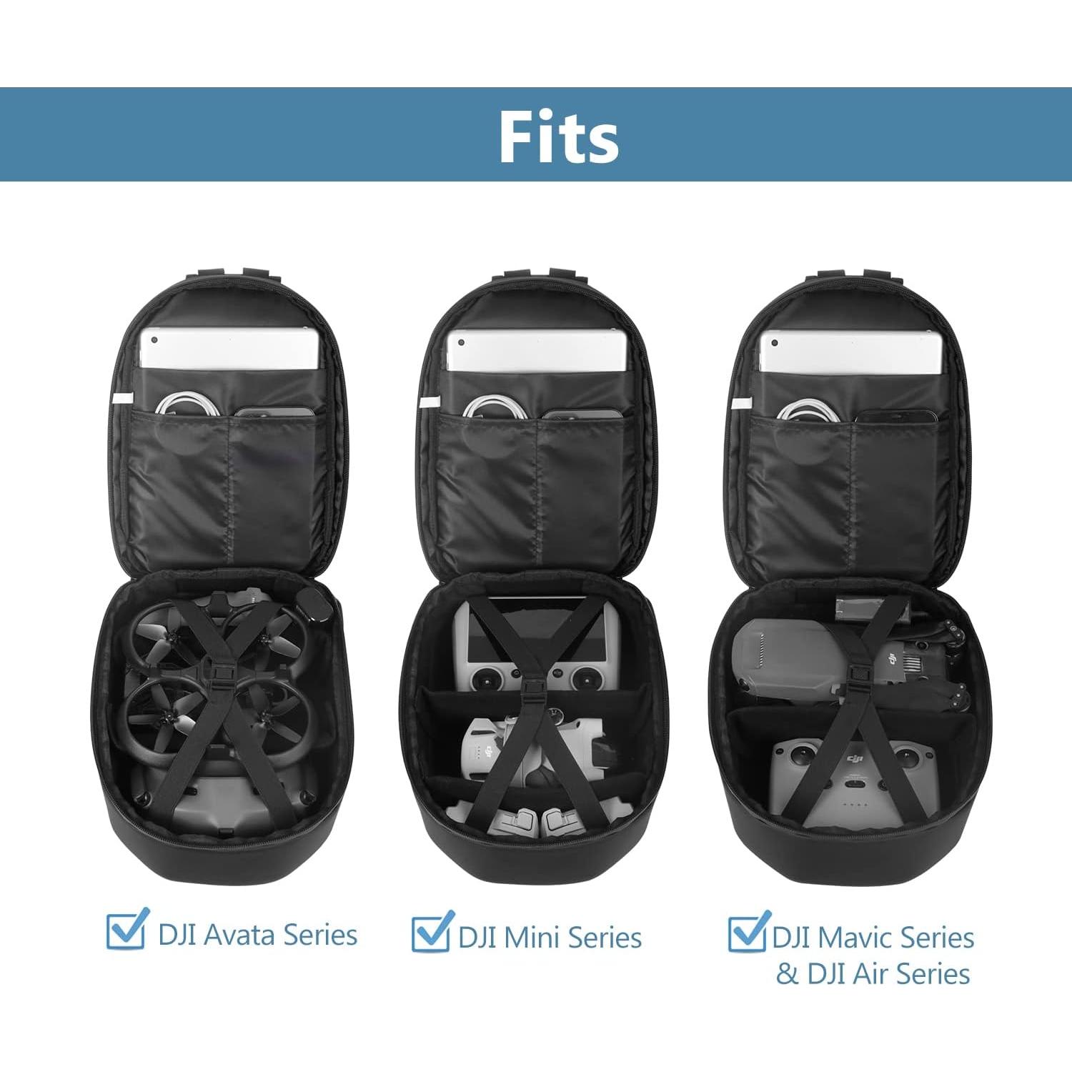 Mochila de Transporte JSVER para DJI Mini y Mavic 1 - Impermeable