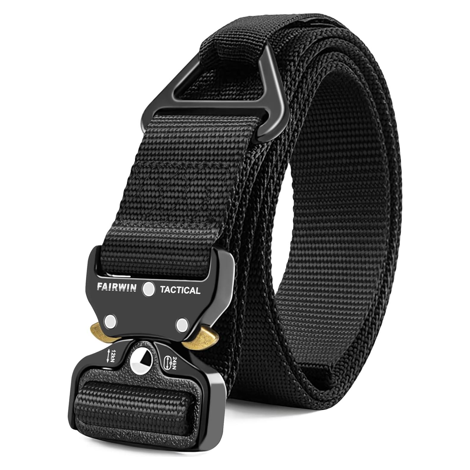 Cinturón Táctico Fairwin 1.5" Nylon Utilitario Hombre