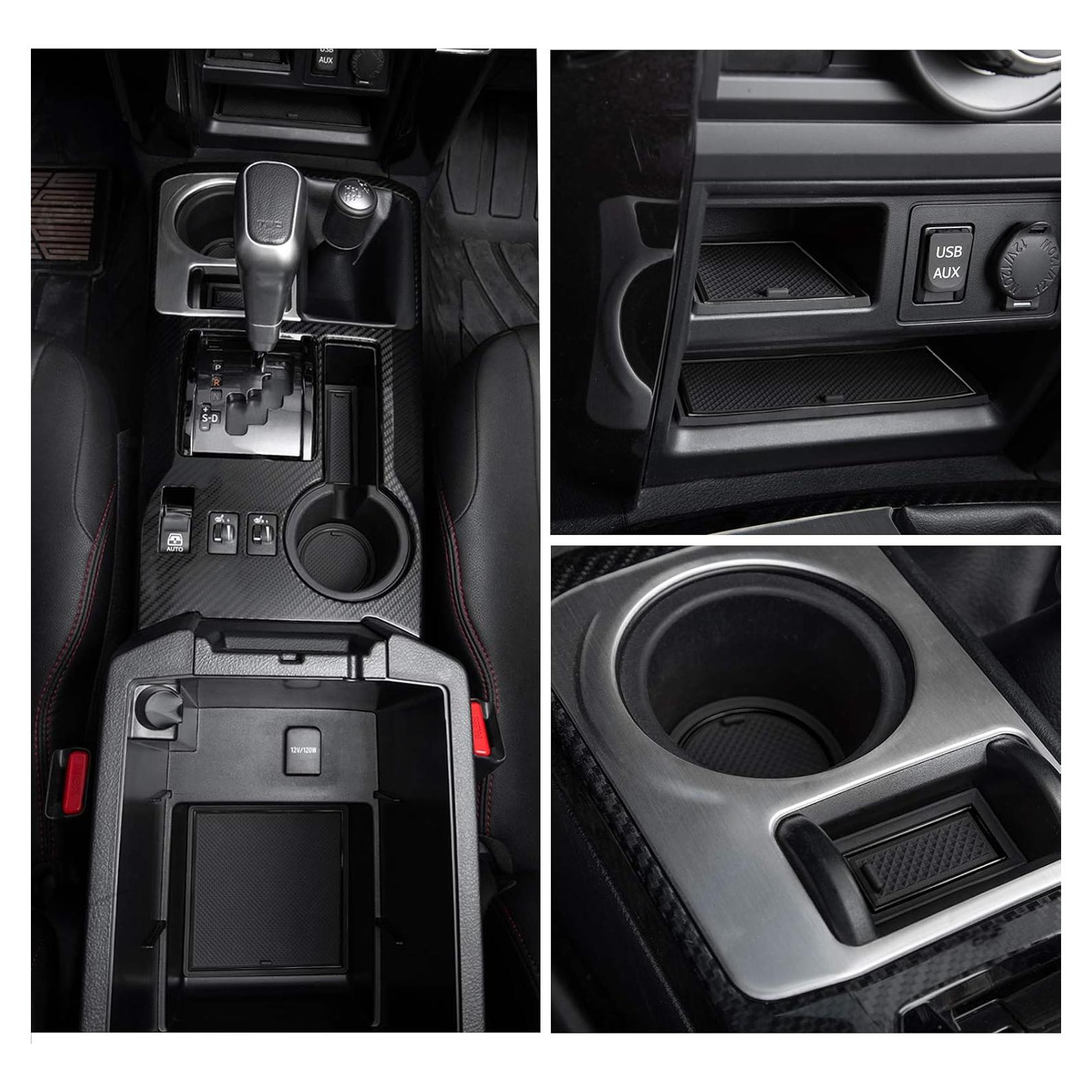 Kit de Inserciones para Portavasos y Consola Toyota 4Runner 2010-2024