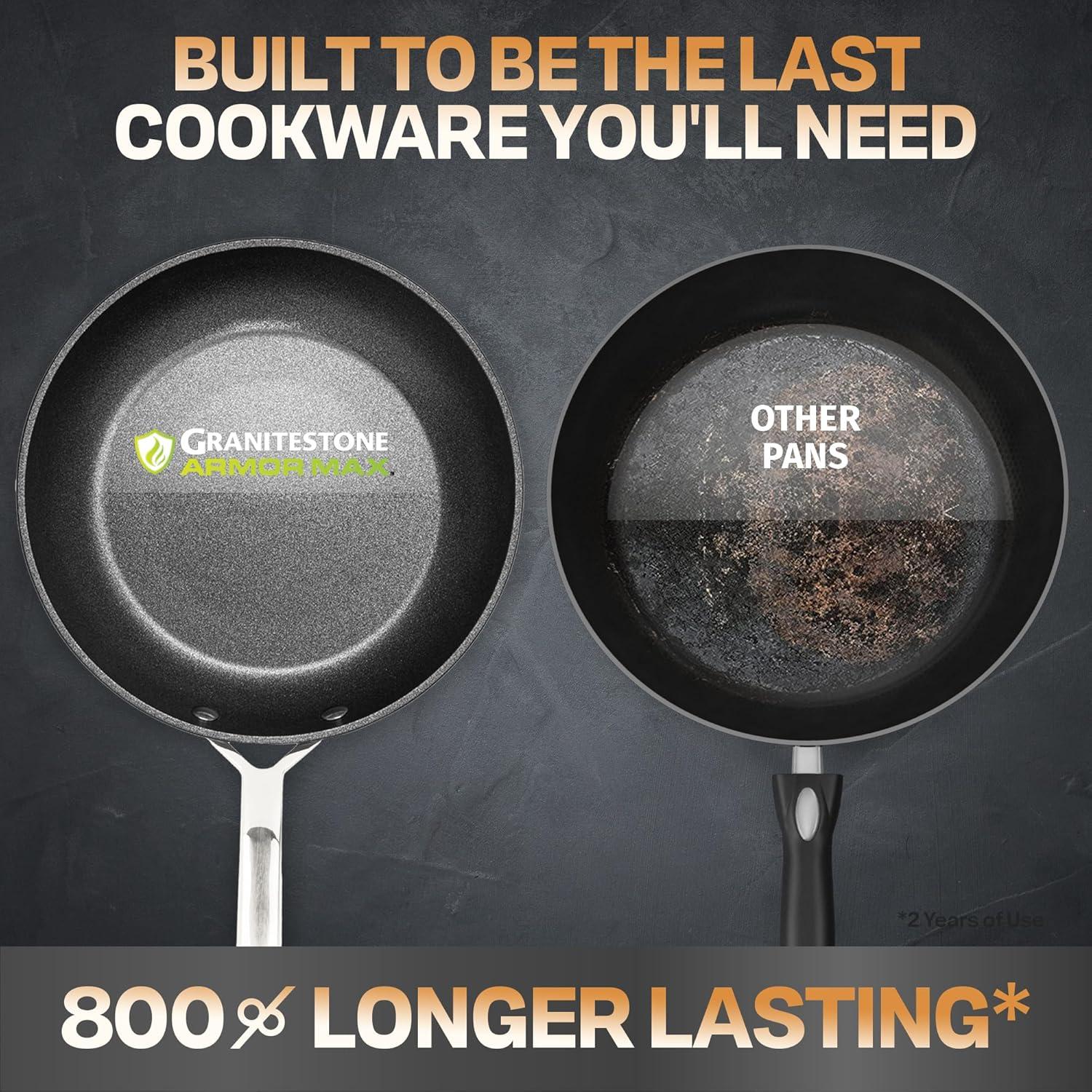 Juego de Utensilios de Cocina Granitestone 14 Piezas Antiadherente