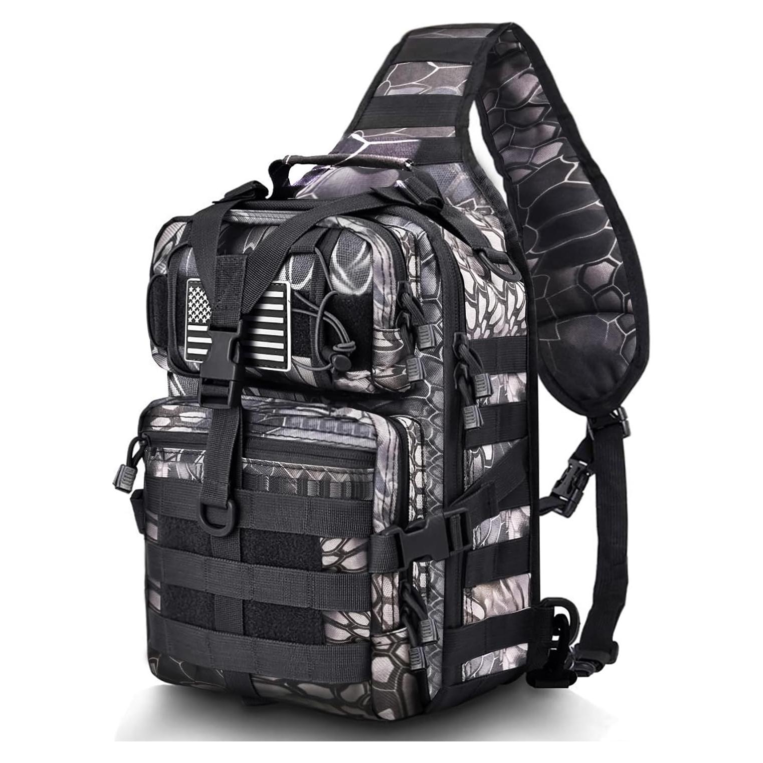 Bolsa de Bandolera Táctica HAOMUK Rover 35 cm Resistente