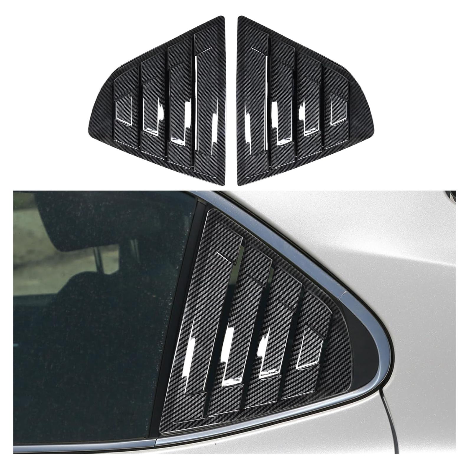 Persianas de Ventana Lateral Toyota Camry 2018-2024 DLOVEG Fibra de Carbono