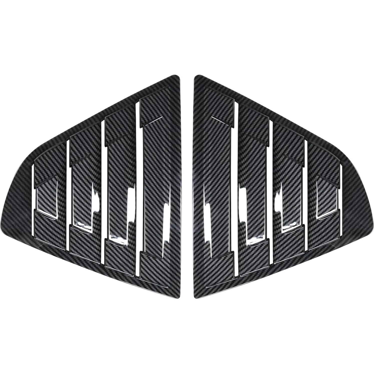 Persianas de Ventana Lateral Toyota Camry 2018-2024 DLOVEG Fibra de Carbono