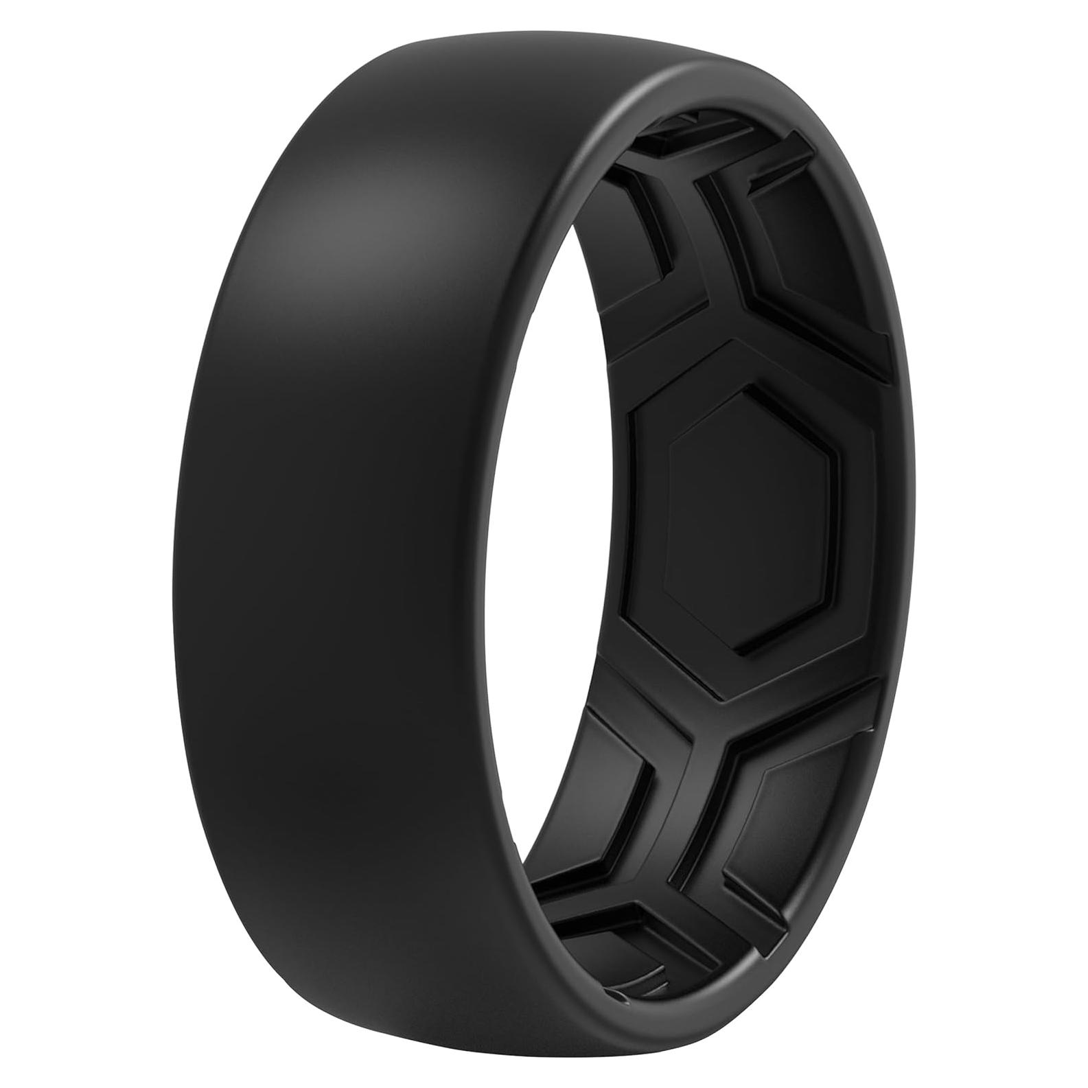 Anillos de Silicona ThunderFit para Hombre 8mm Ancho 2.2mm Grosor