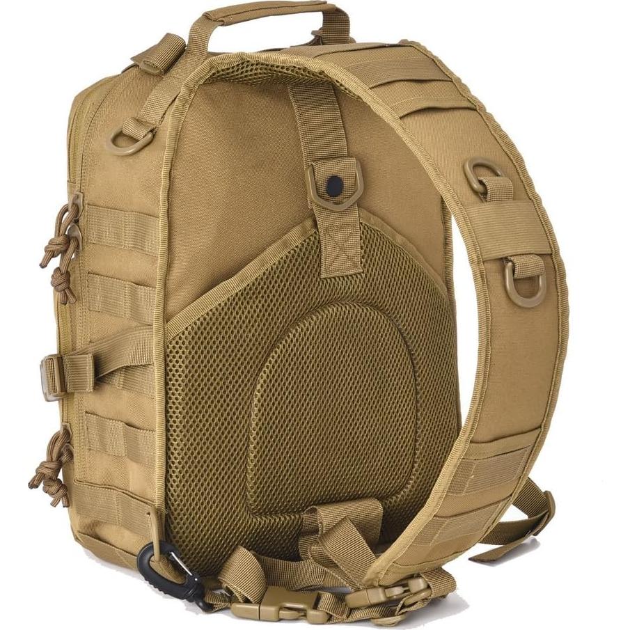 Bolsa de Bandolera Táctica Tan 35.56x29.21x16.51 cm