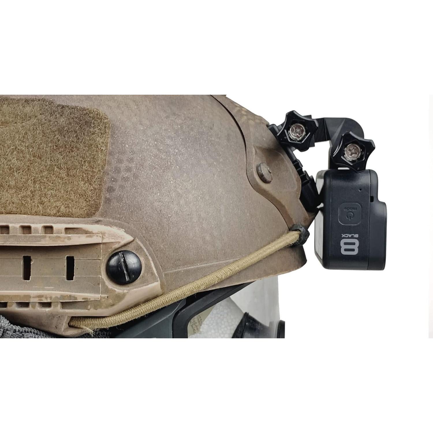 Soporte de Casco BrainExploder Ajustable para GoPro Hero