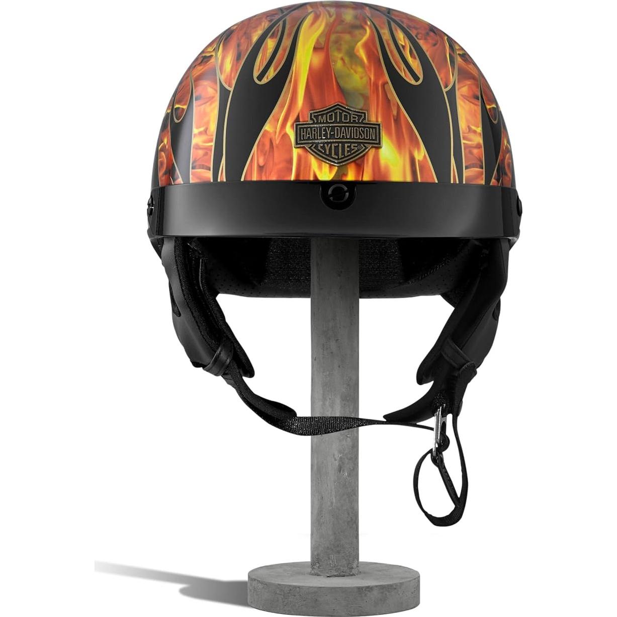 Harley-Davidson® Fire Breather Ultra-Light J02 1/2 Half Helmet - 98173-18VX