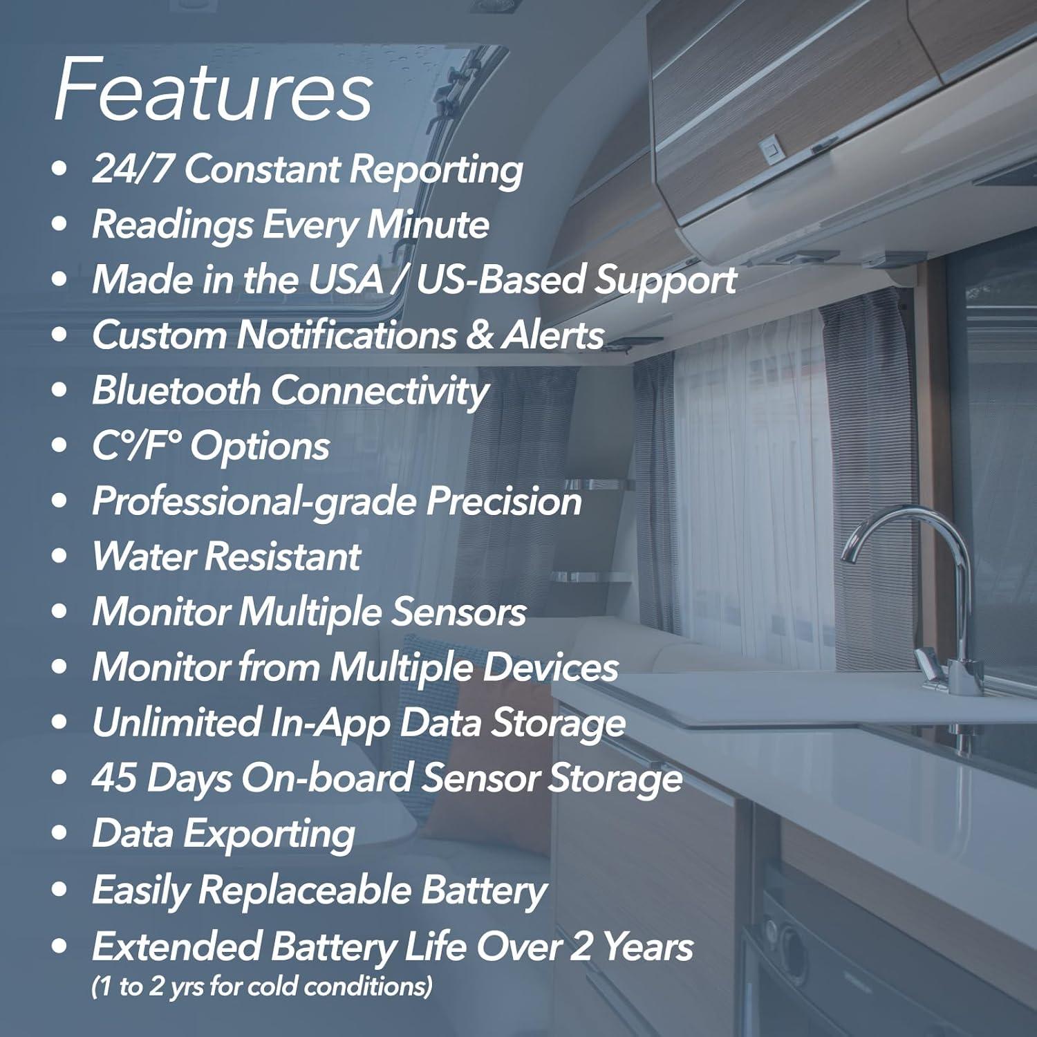 Sensor de Temperatura y Humedad SensorPush HT.w Bluetooth