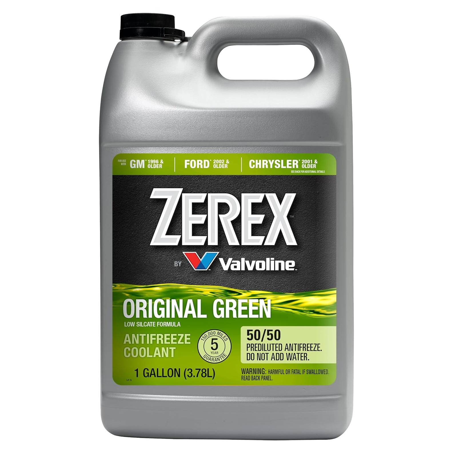 Anticongelante Zerex Original Verde 4,08 kg Listo para Usar