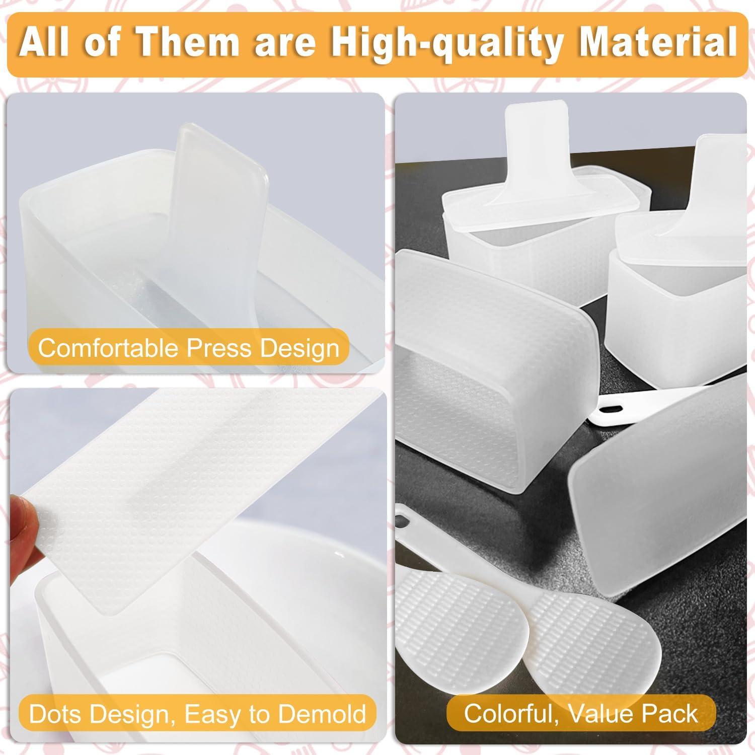 Paquete de 3 Moldes para Musubi TAORISH Antiadherentes