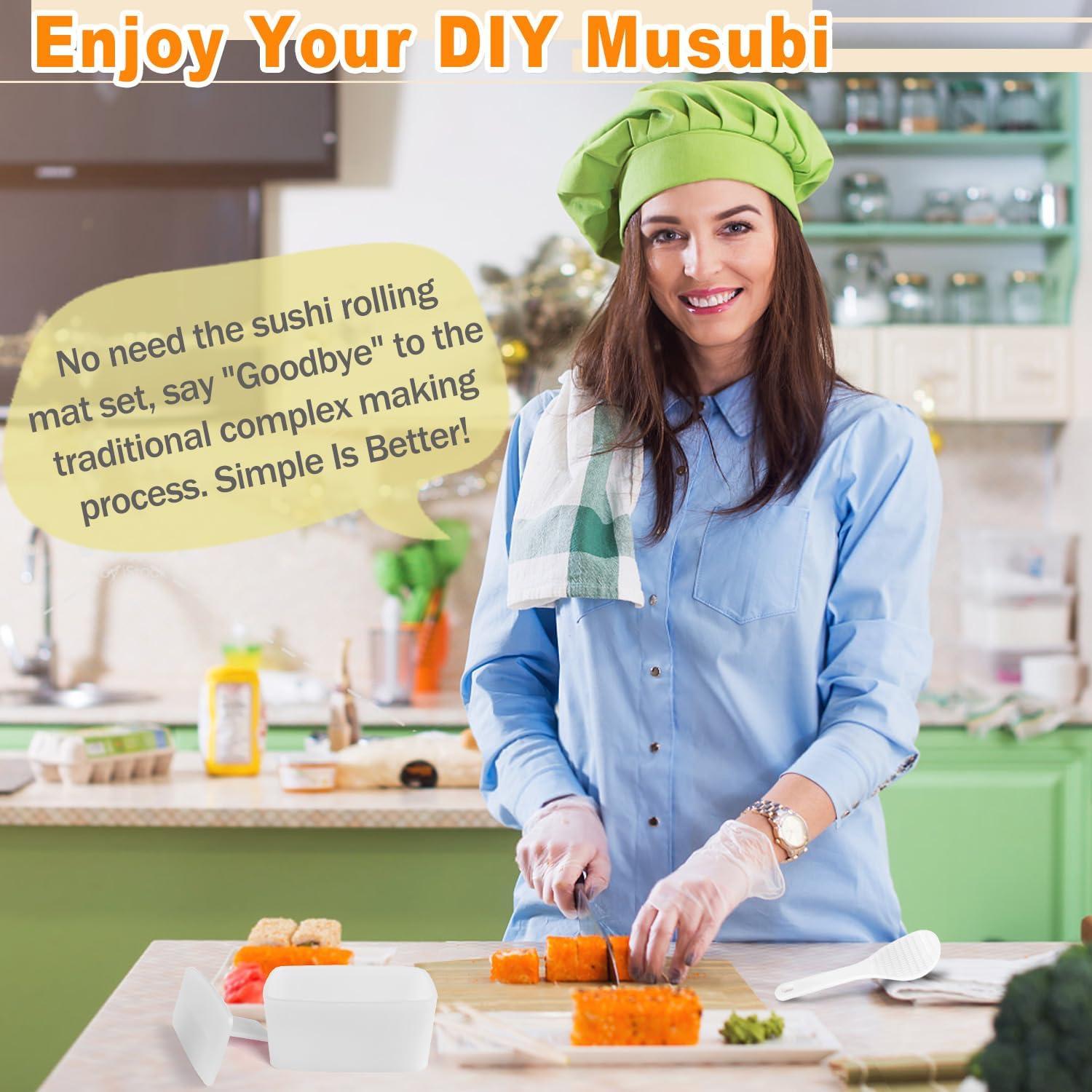 Paquete de 3 Moldes para Musubi TAORISH Antiadherentes