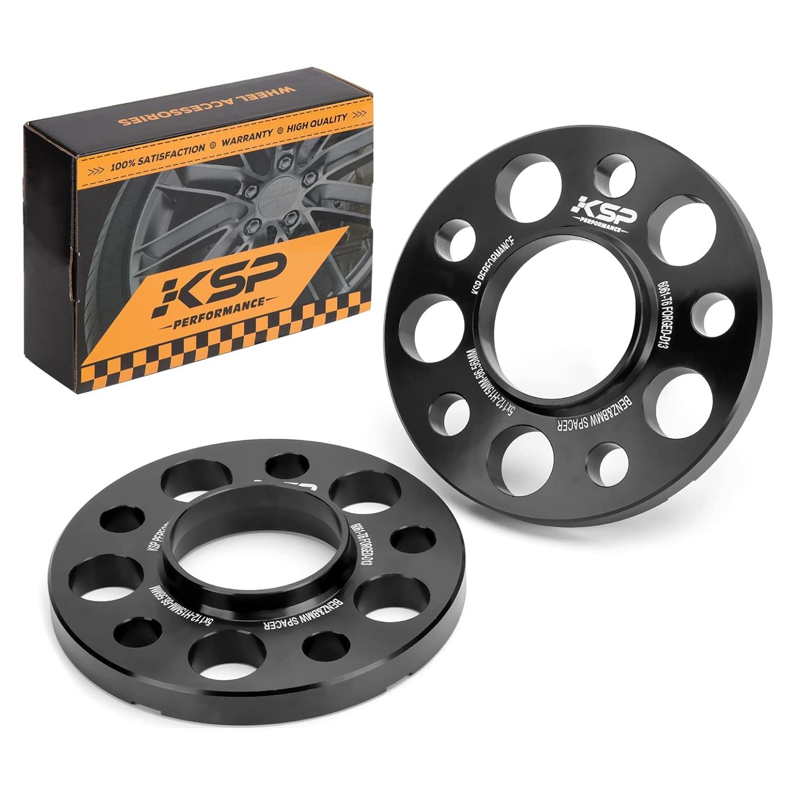 Separadores de Rueda KSP 15mm 5X112mm Hubcéntrico 2pcs