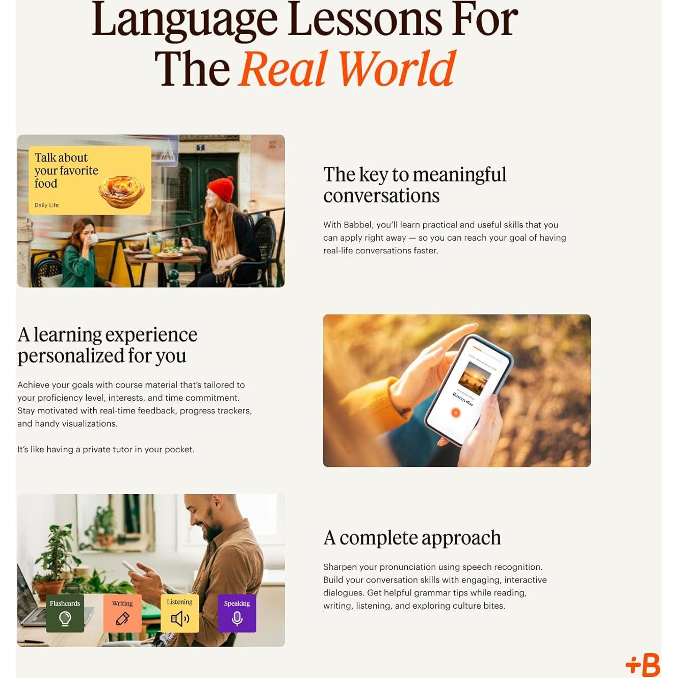 Software de Aprendizaje de Idiomas Babbel - Suscripción 3 Meses