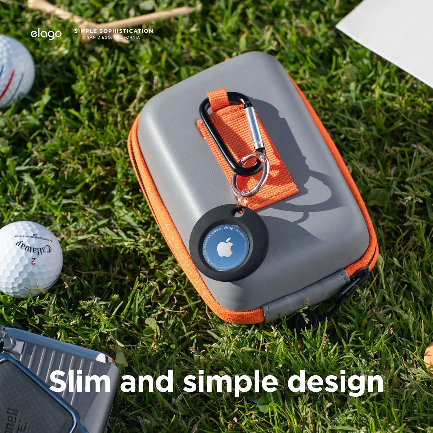 Funda Básica elago para AirTag - Silicona Grado Alimenticio, Negro