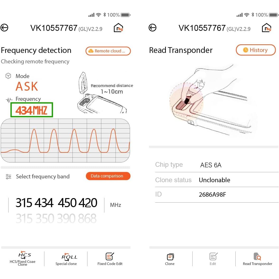 Control Remoto Llave Hyundai Elantra 2021-2023 5 Botones